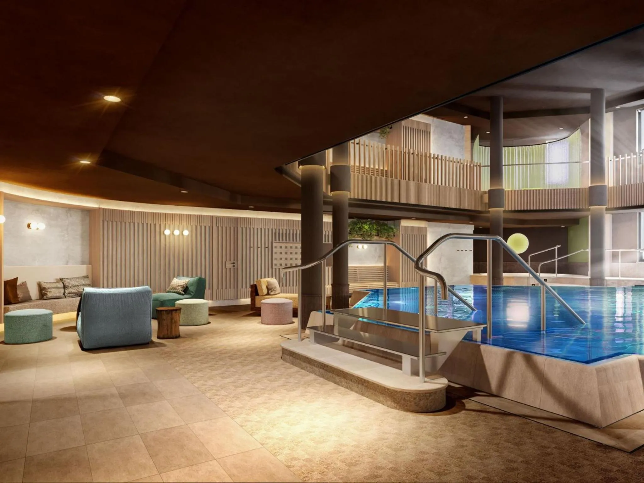 Spa and wellness centre/facilities in Hotel Europäischer Hof Hamburg