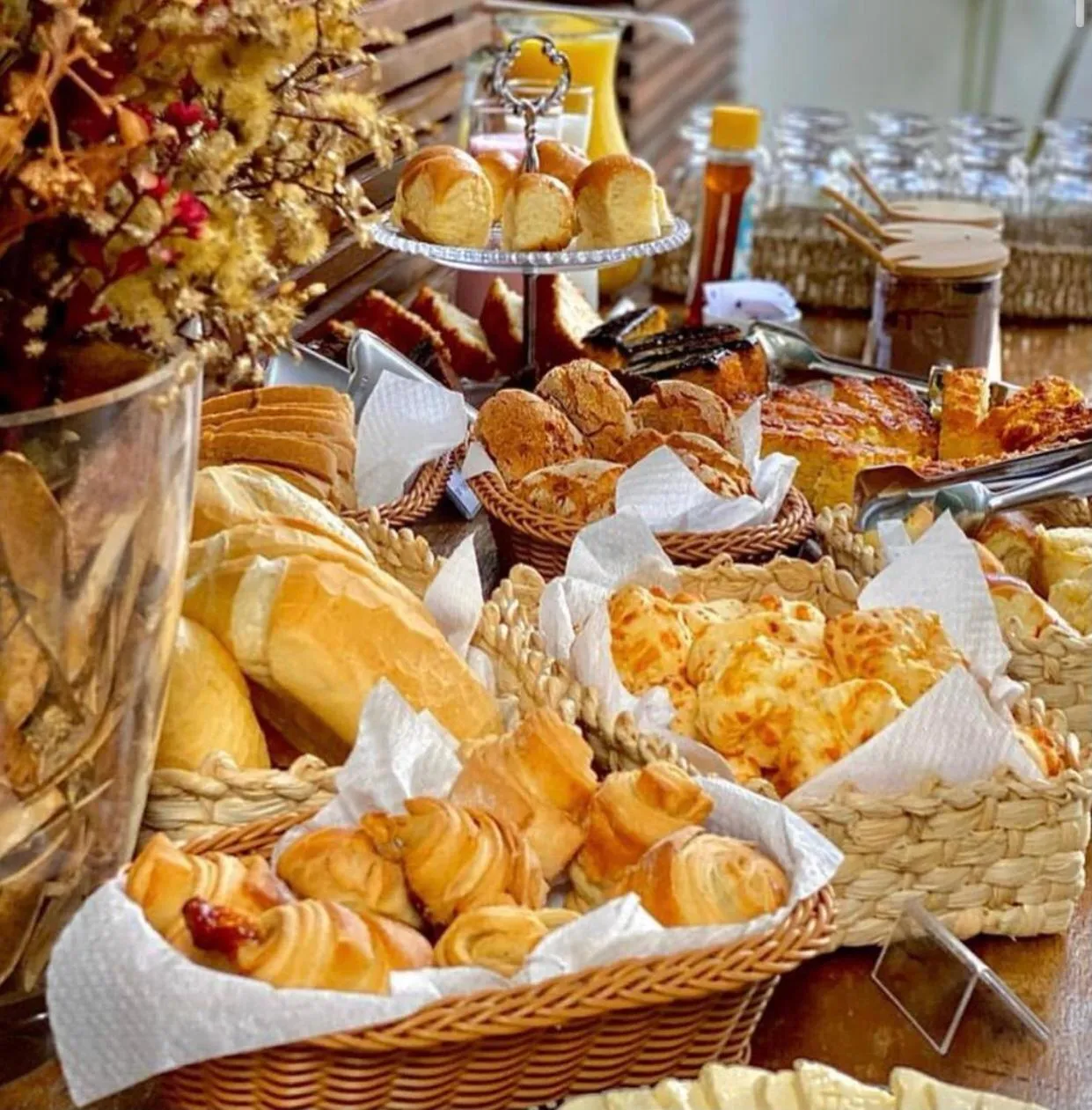 Food and drinks in Pousada Relicário