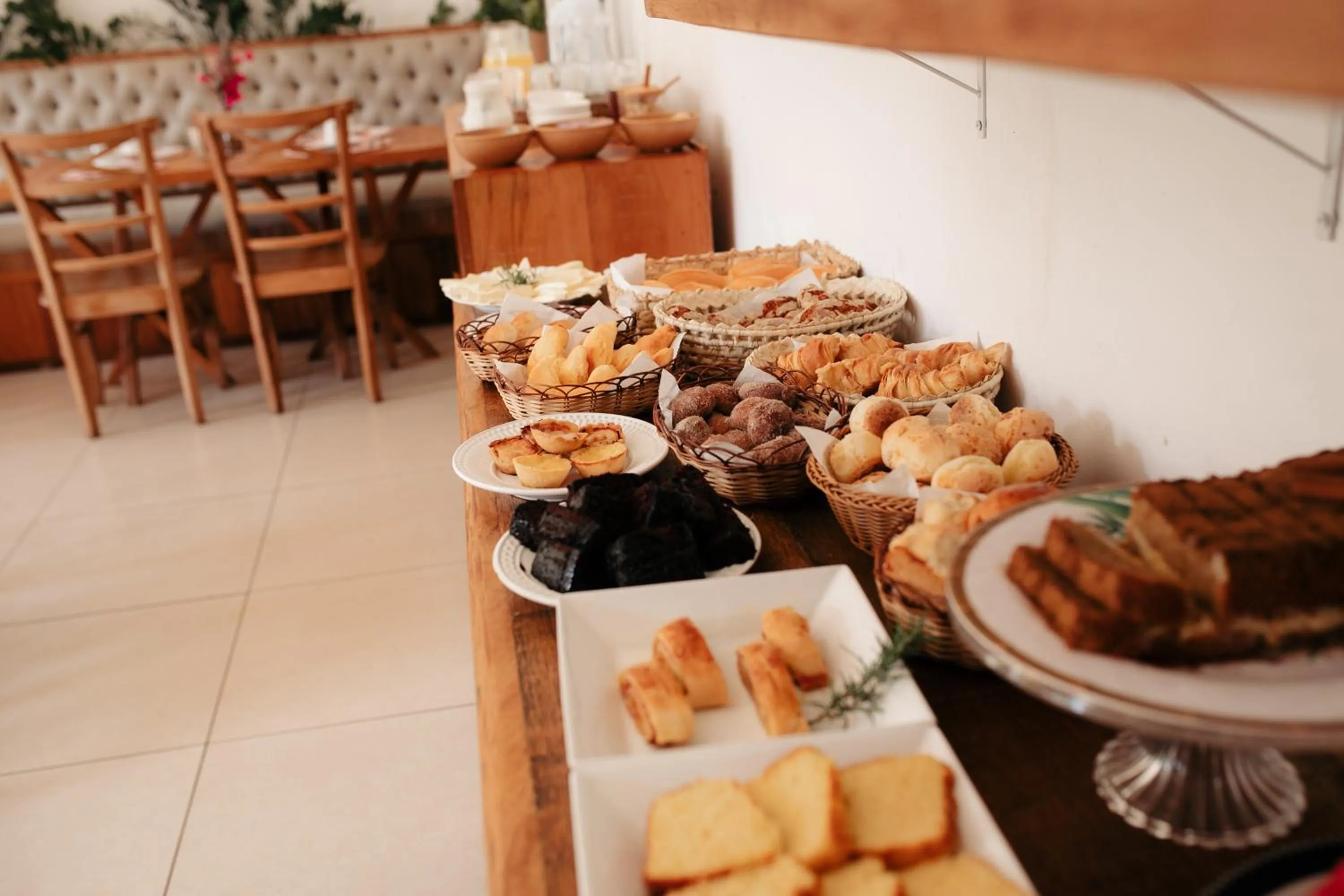 Food and drinks in Pousada Relicário