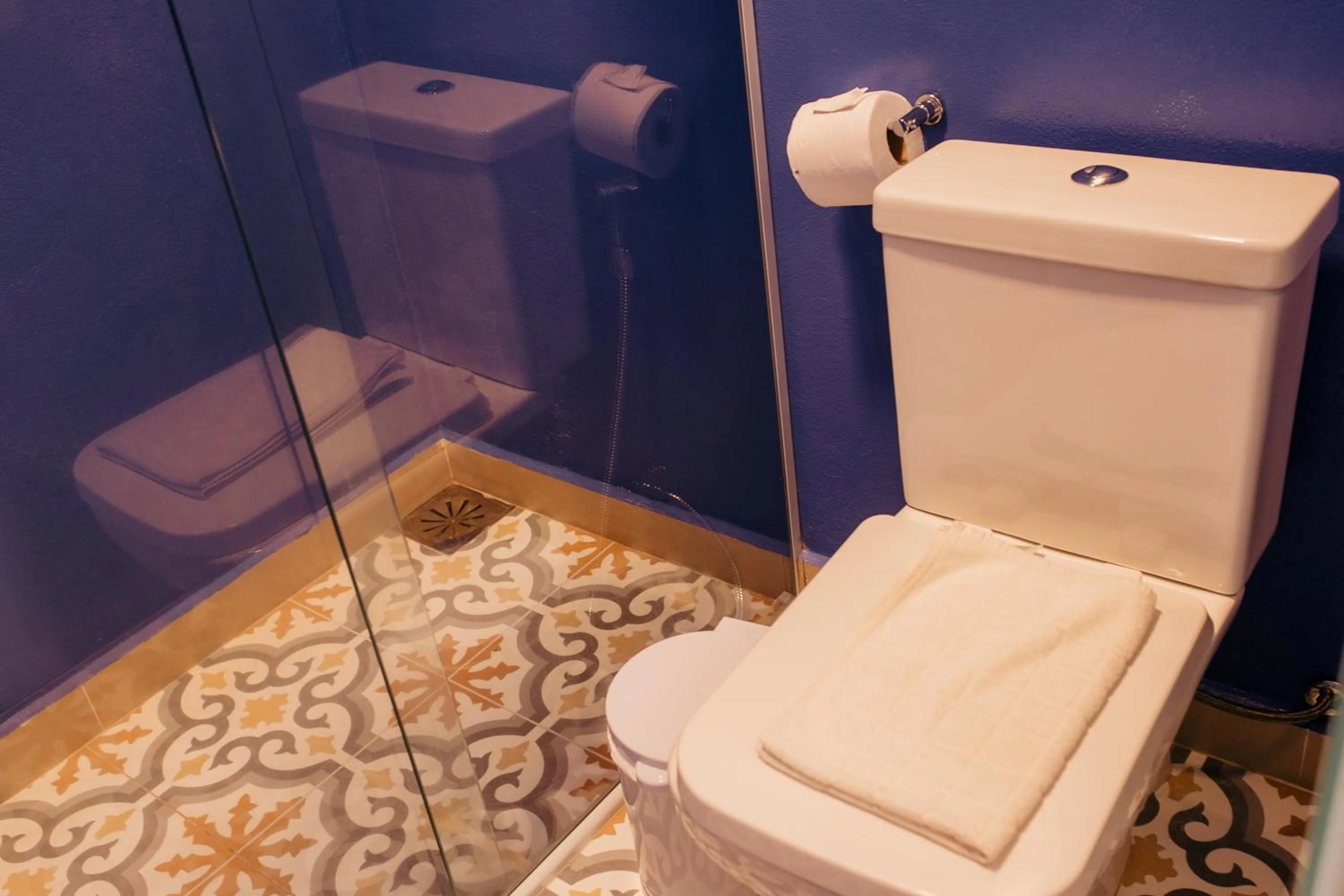 Bathroom in Pousada Relicário