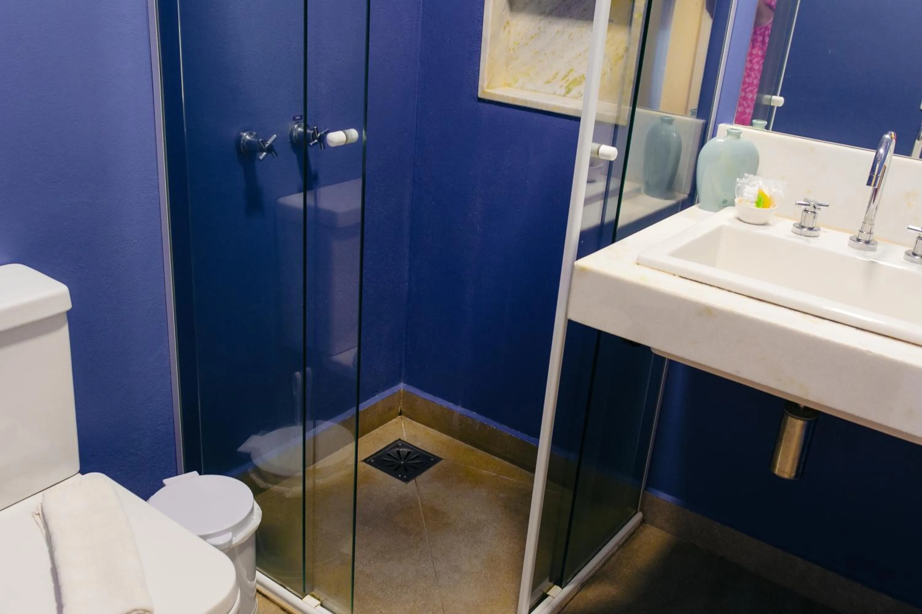 Bathroom in Pousada Relicário