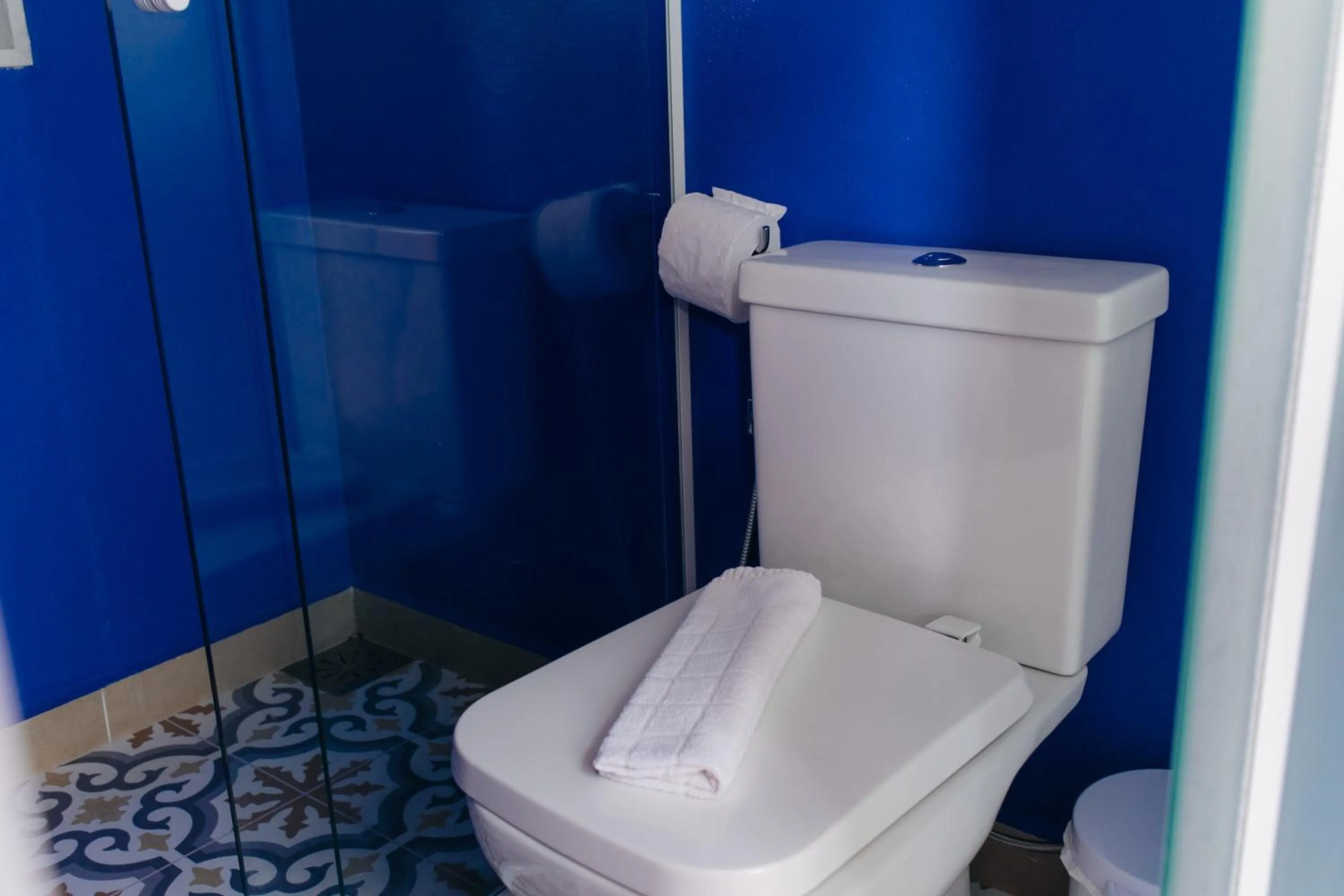 Bathroom in Pousada Relicário