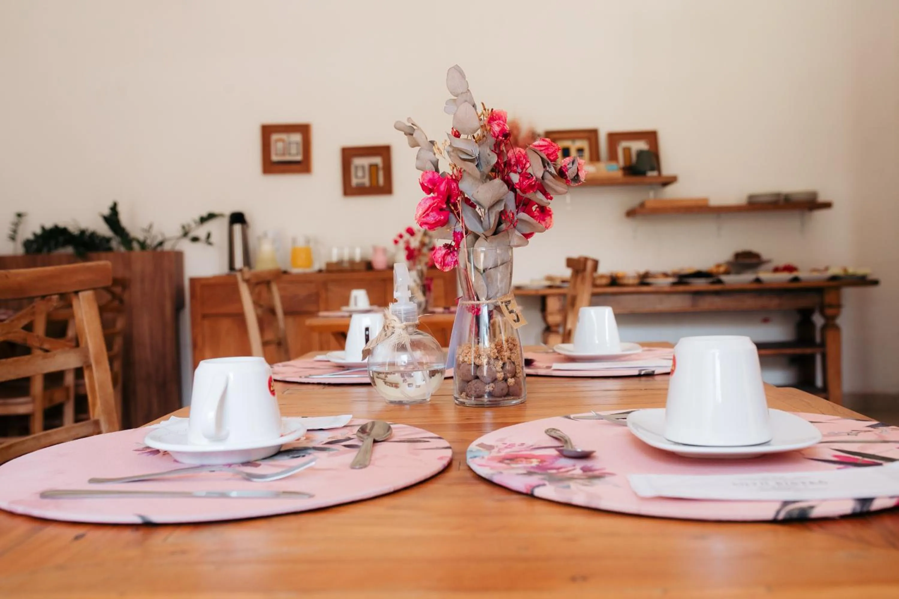 Dining area in Pousada Relicário