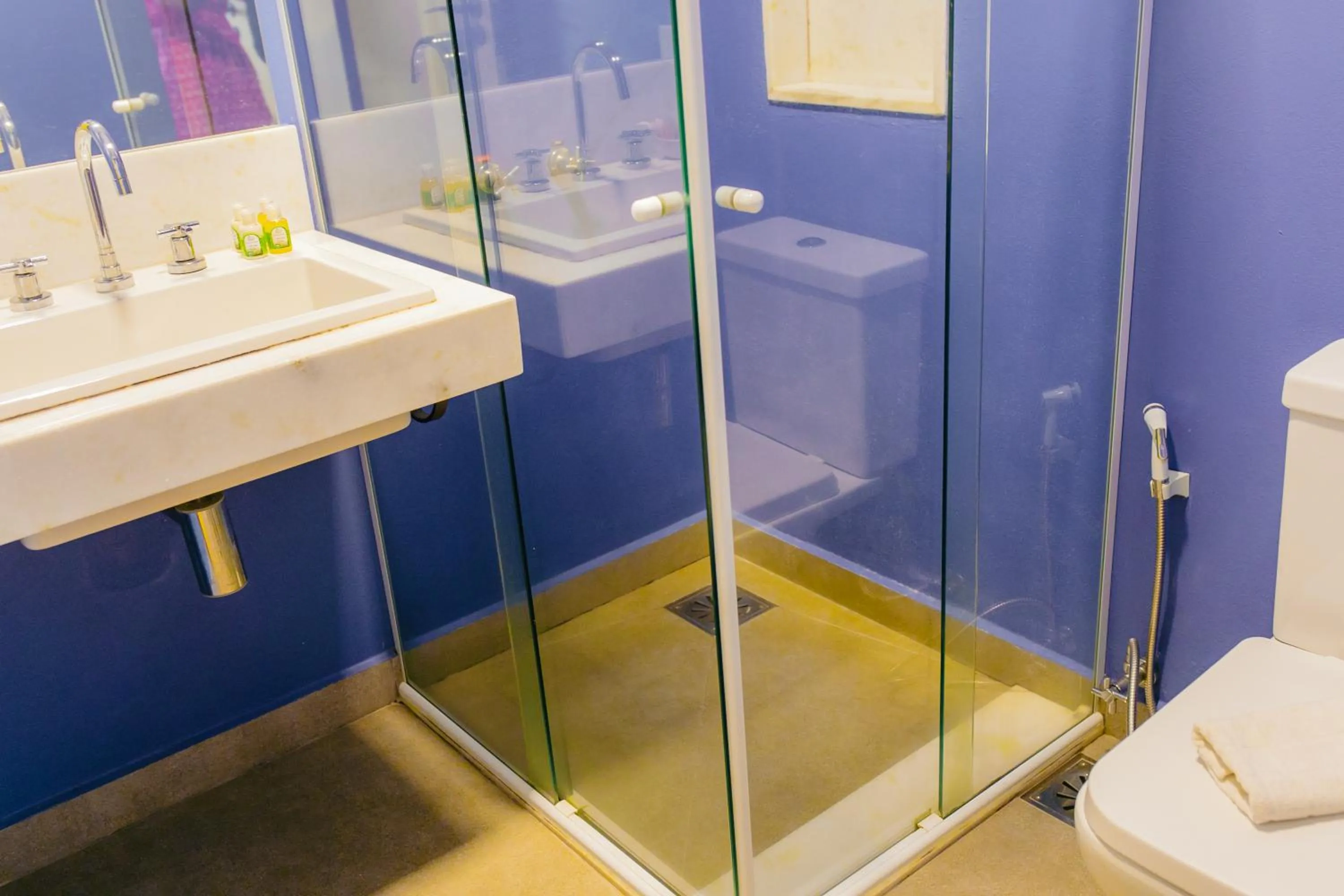 Shower in Pousada Relicário