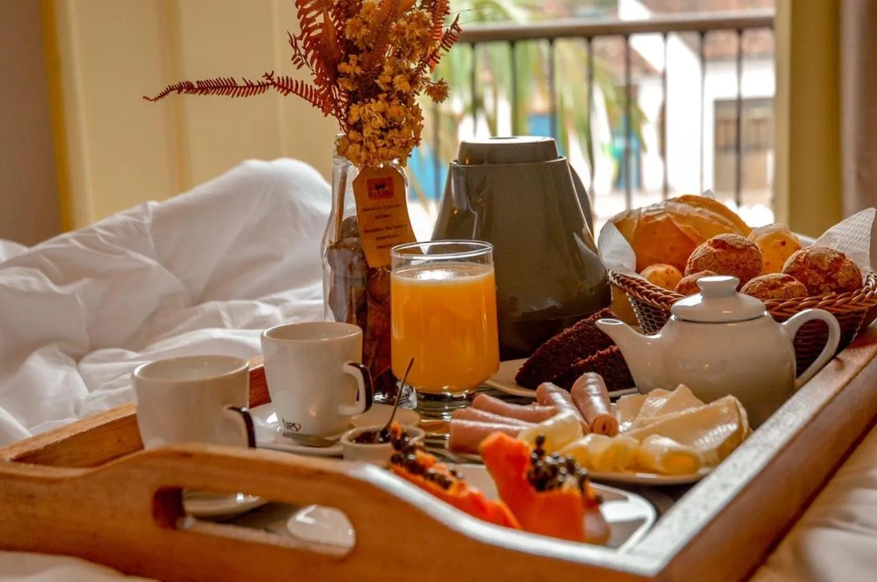 Food and drinks in Pousada Relicário