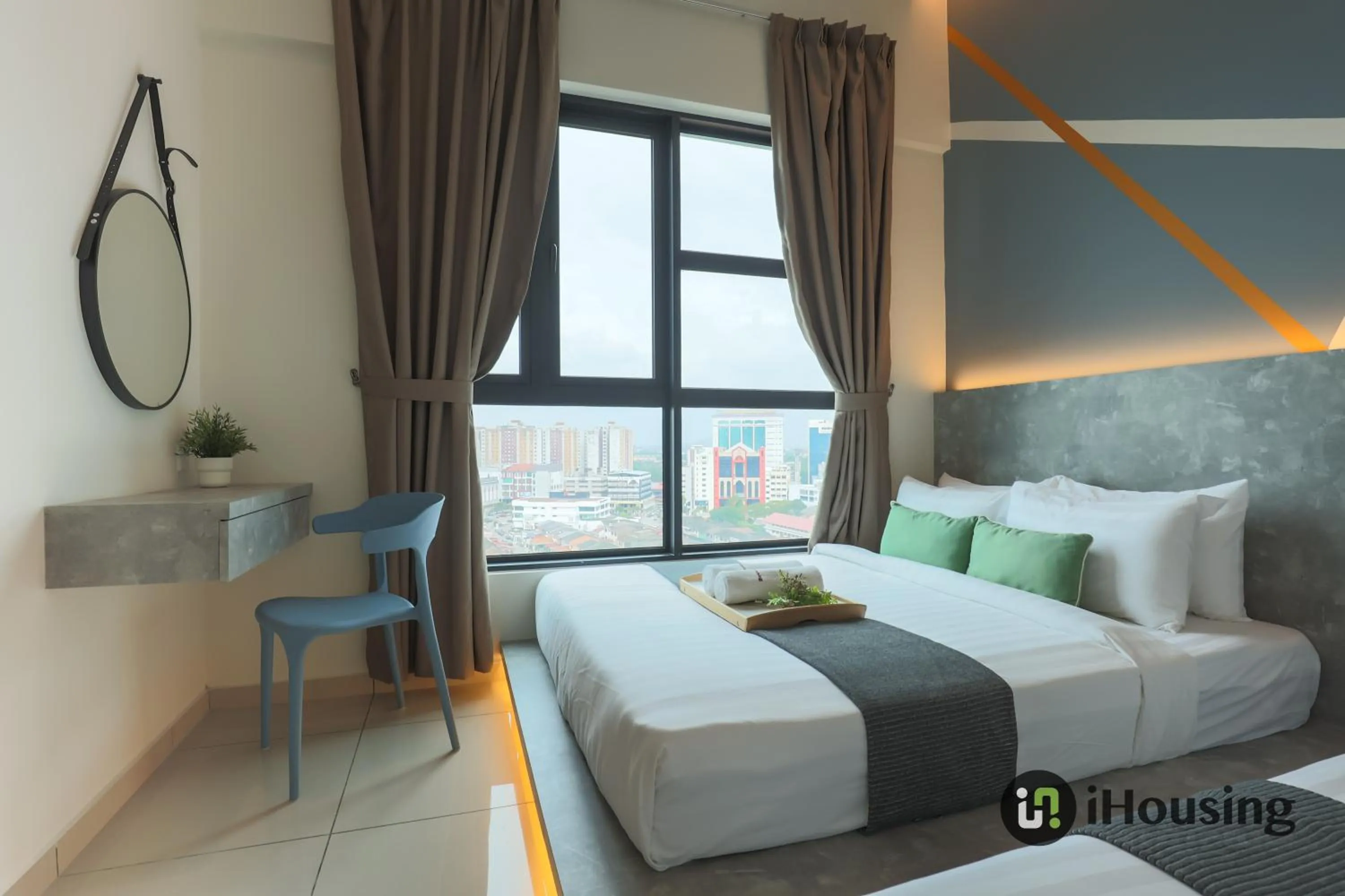 Bed in Ong Kim Wee Residence Melaka By I Housing