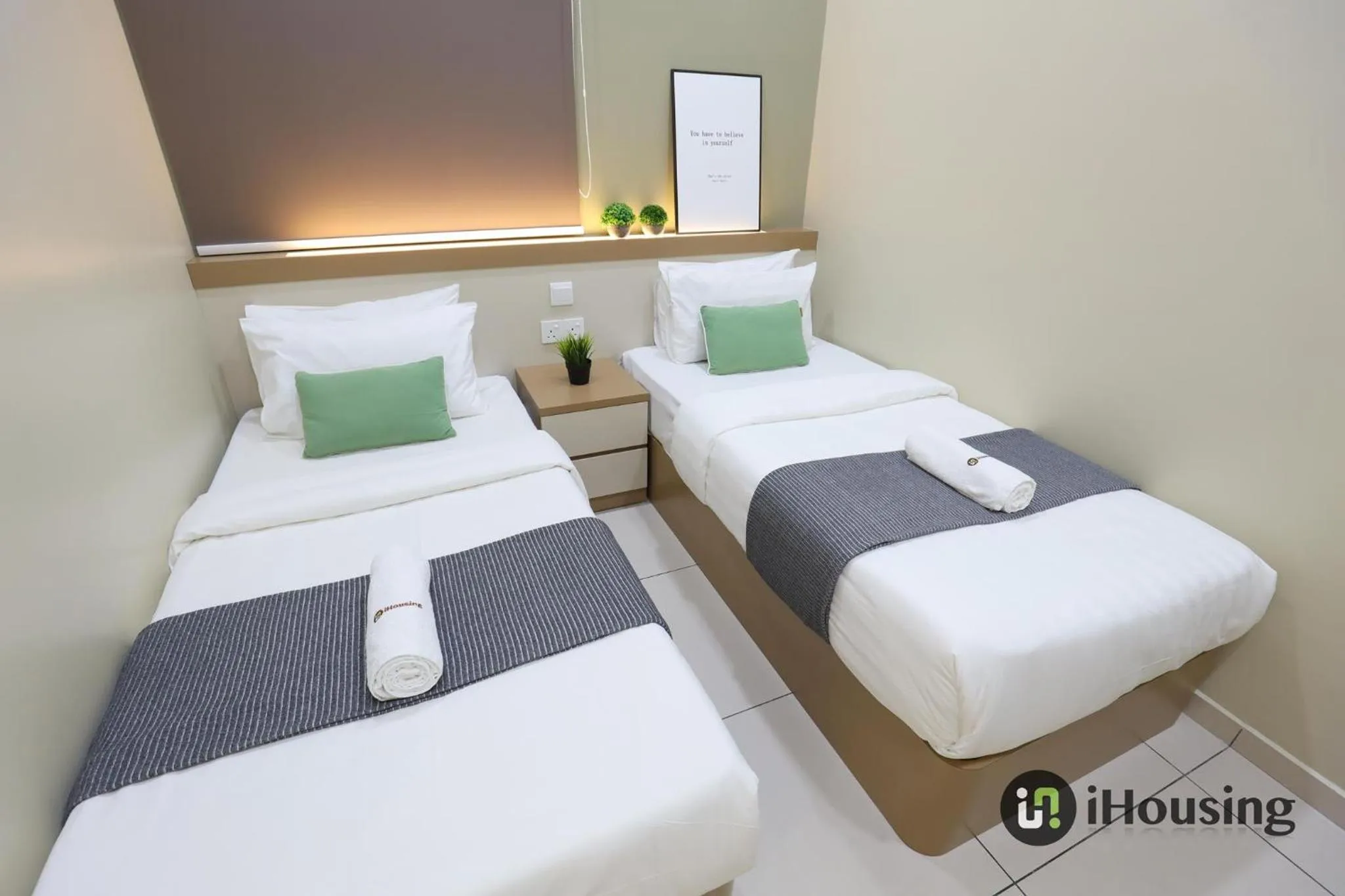 Bed in Ong Kim Wee Residence Melaka By I Housing