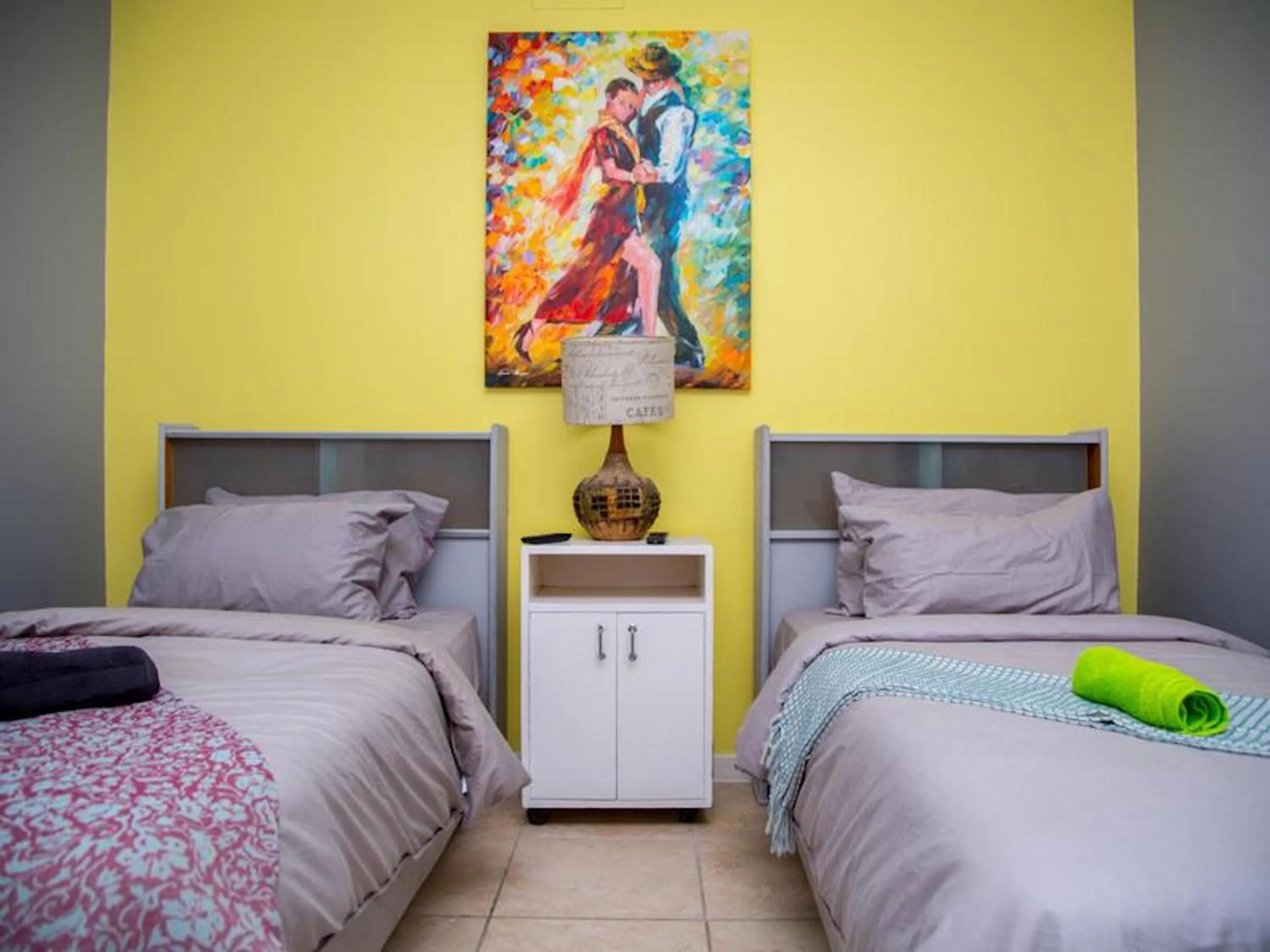 Bed in Relaxing guest House in The heart of Ndabeni