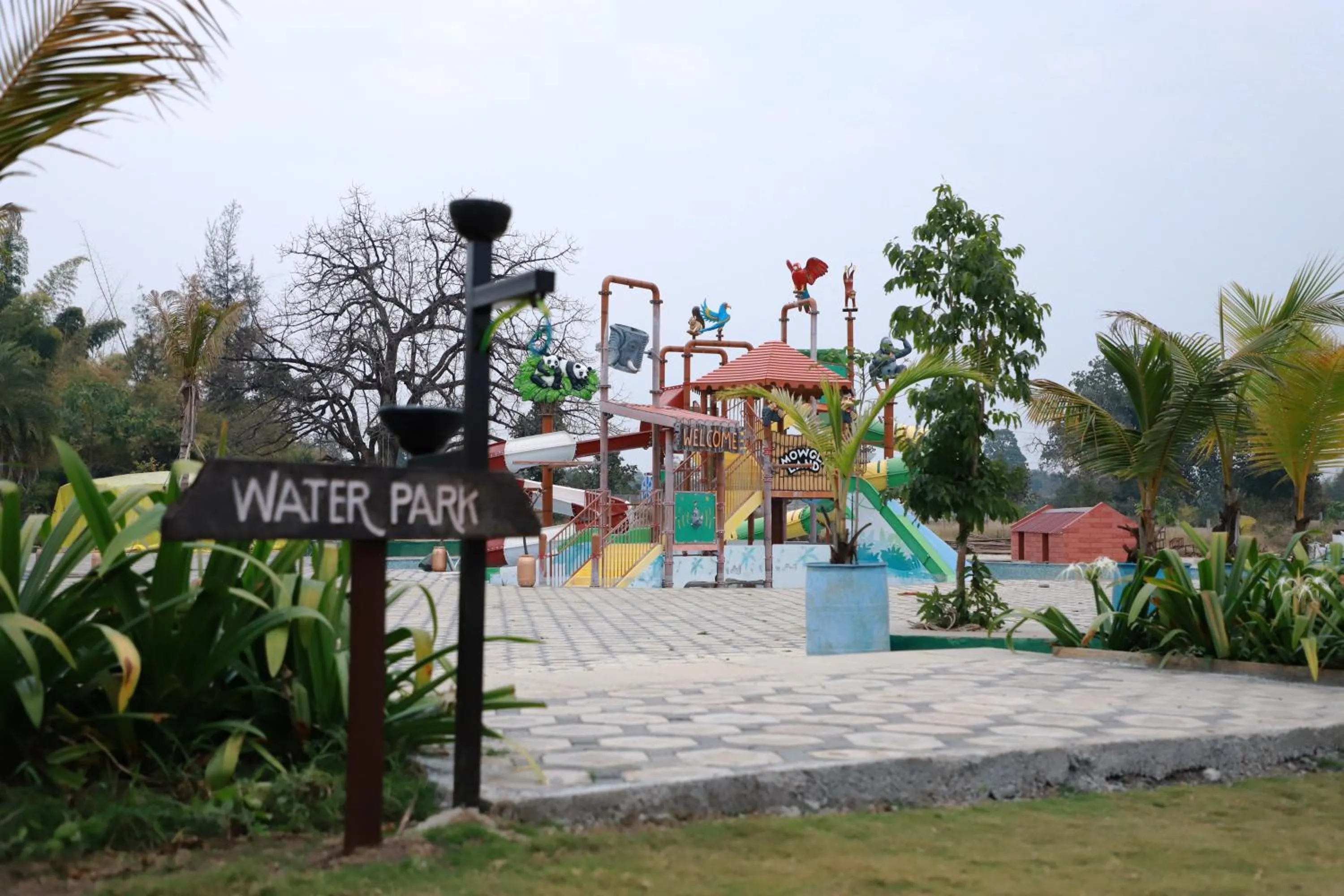Children play ground in The Pench International