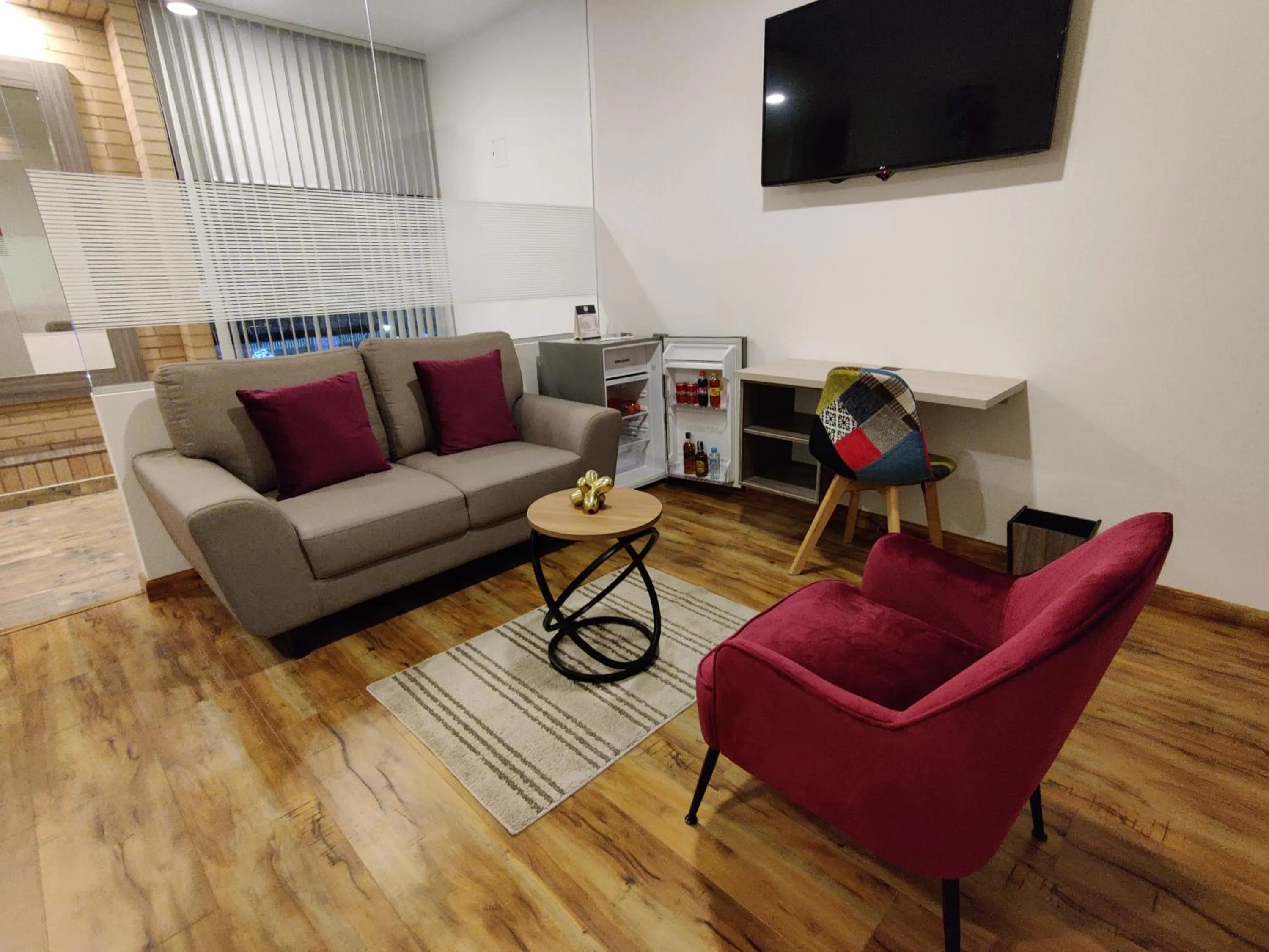 Communal lounge/ TV room in Hotel Aristo Gold