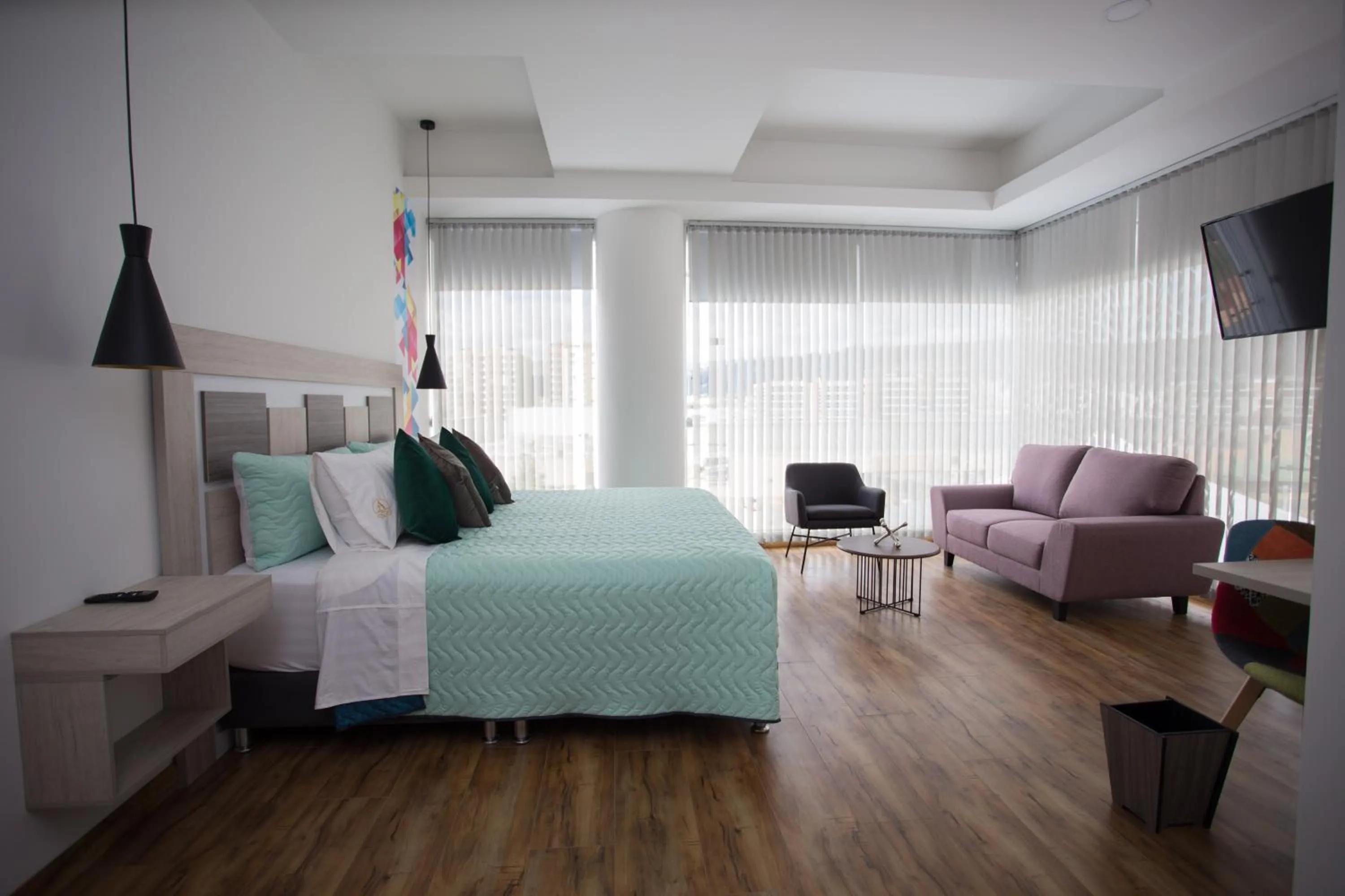 Bed, Seating Area in Hotel Aristo Gold