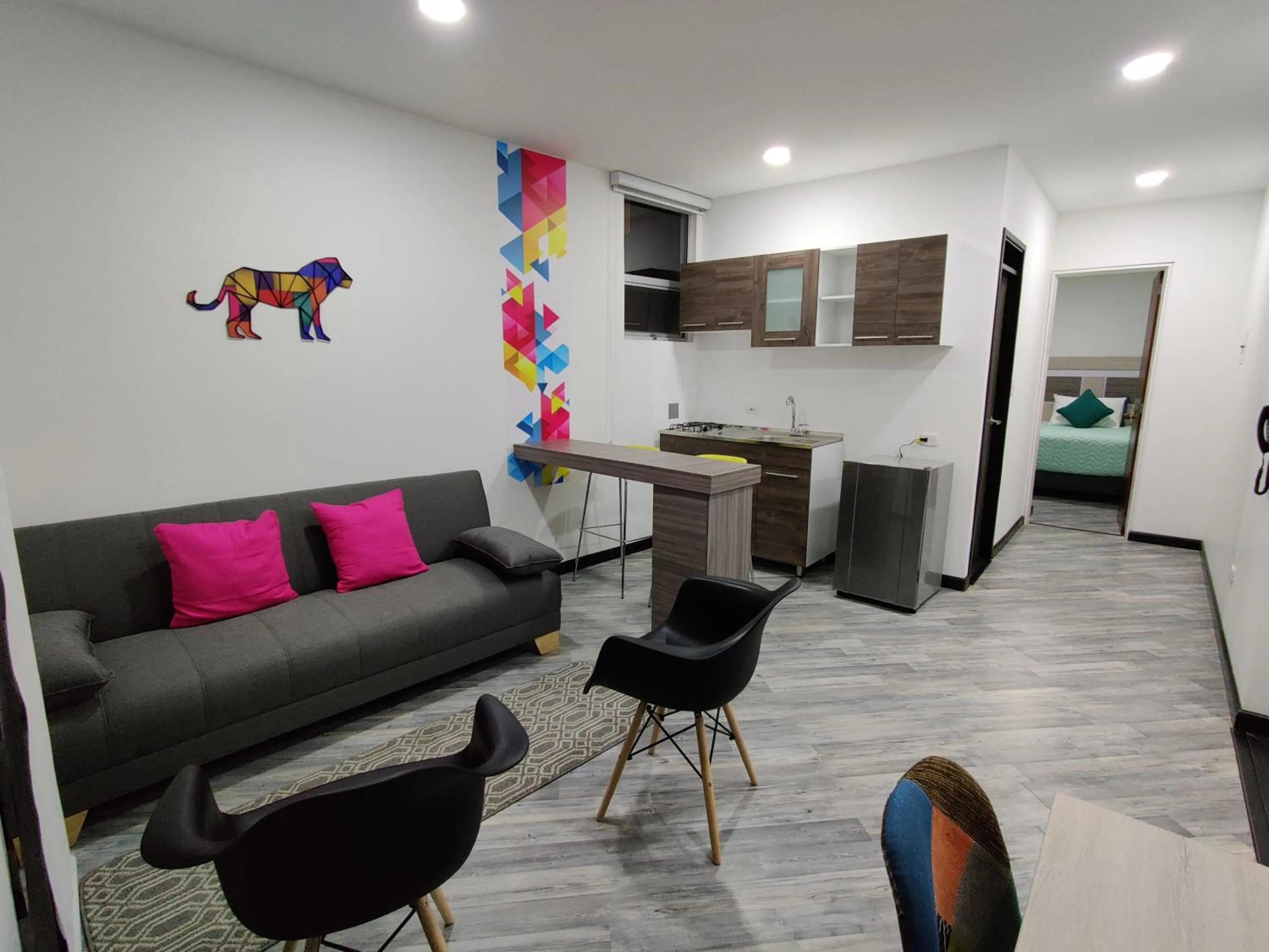 Living room in Hotel Aristo Gold