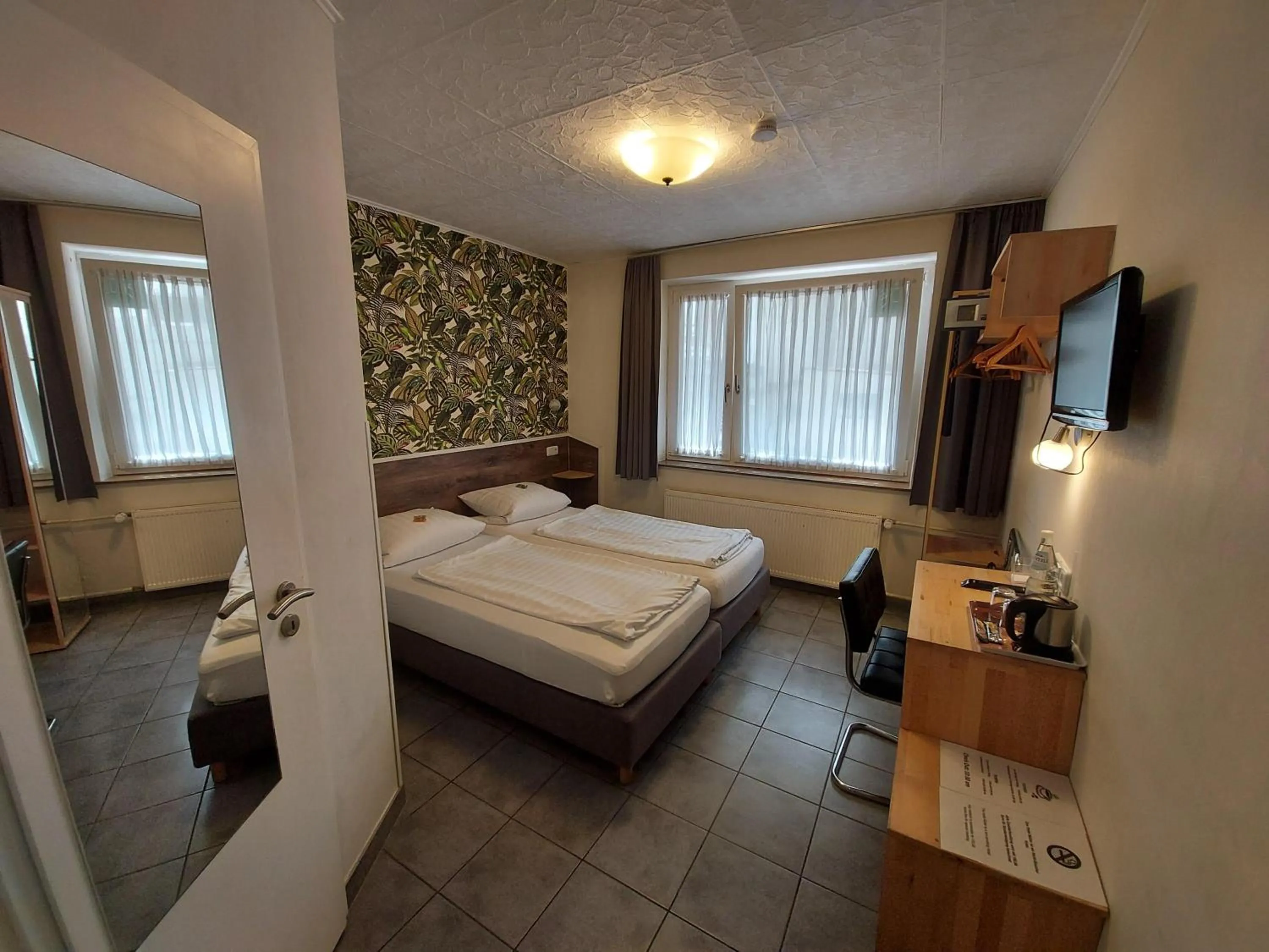 Bed in Hotel Müller Köln