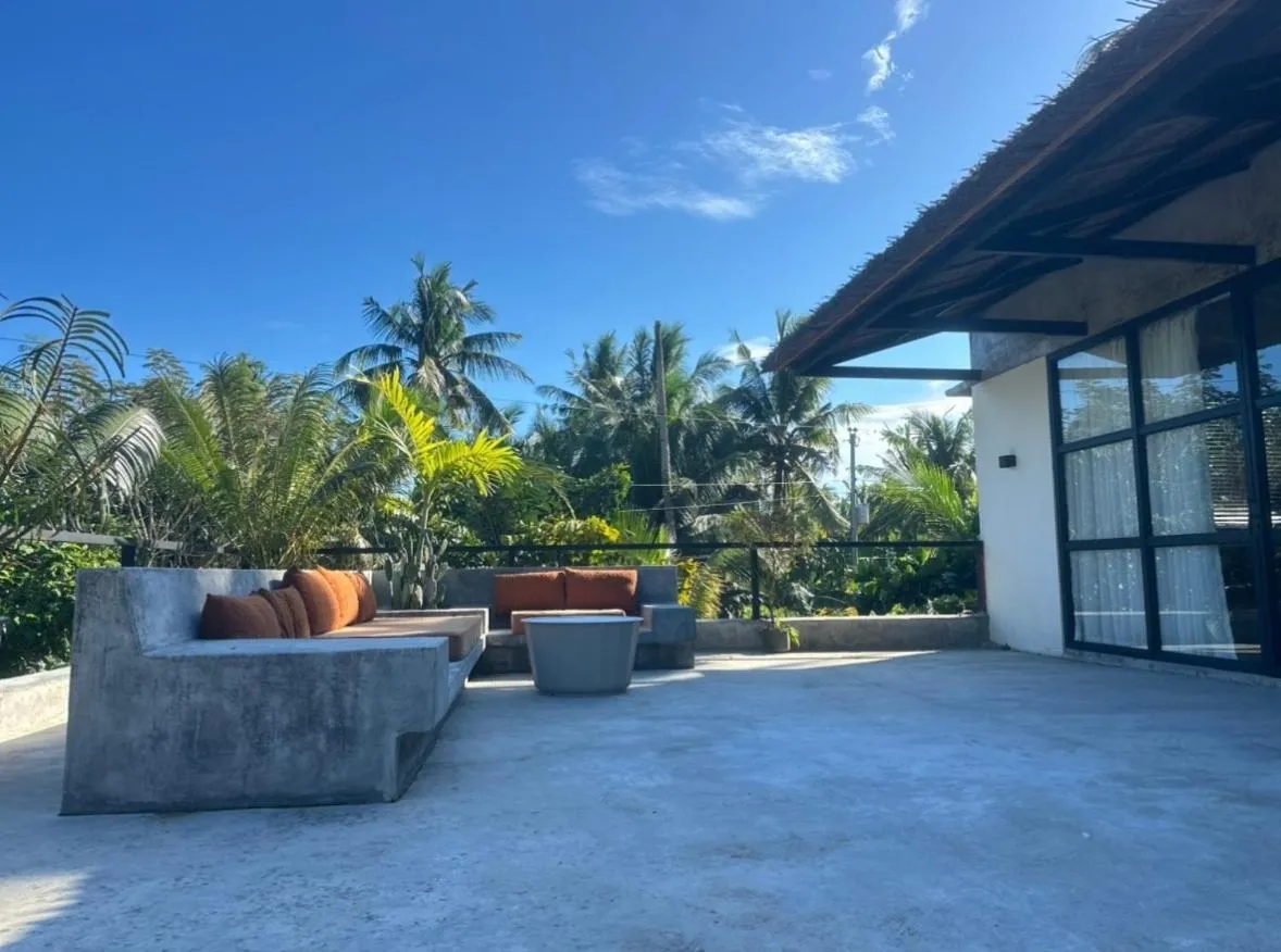 Seating area in Surfing Temple Boutique Hotel