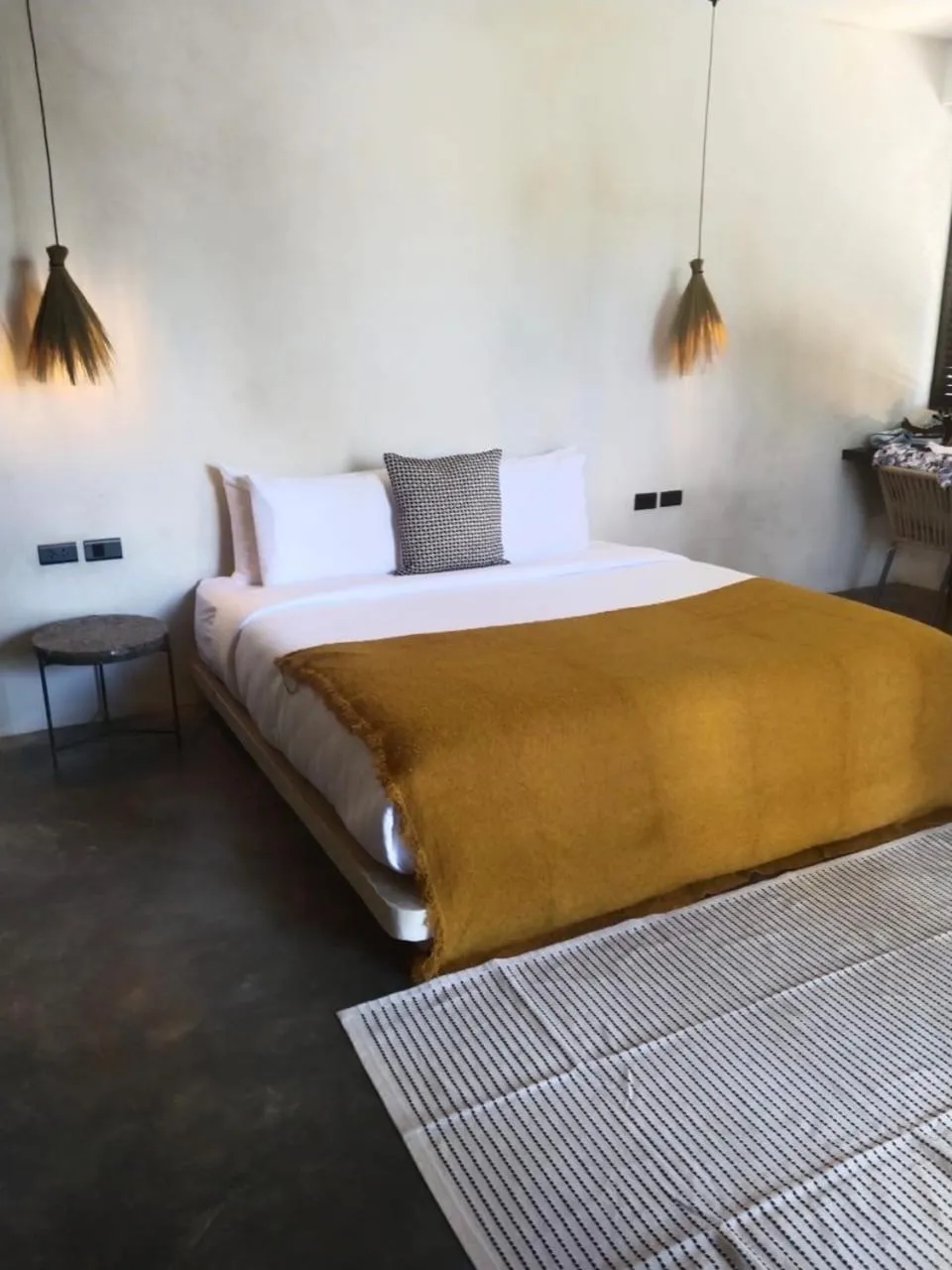 Bed in Surfing Temple Hotel Boutique