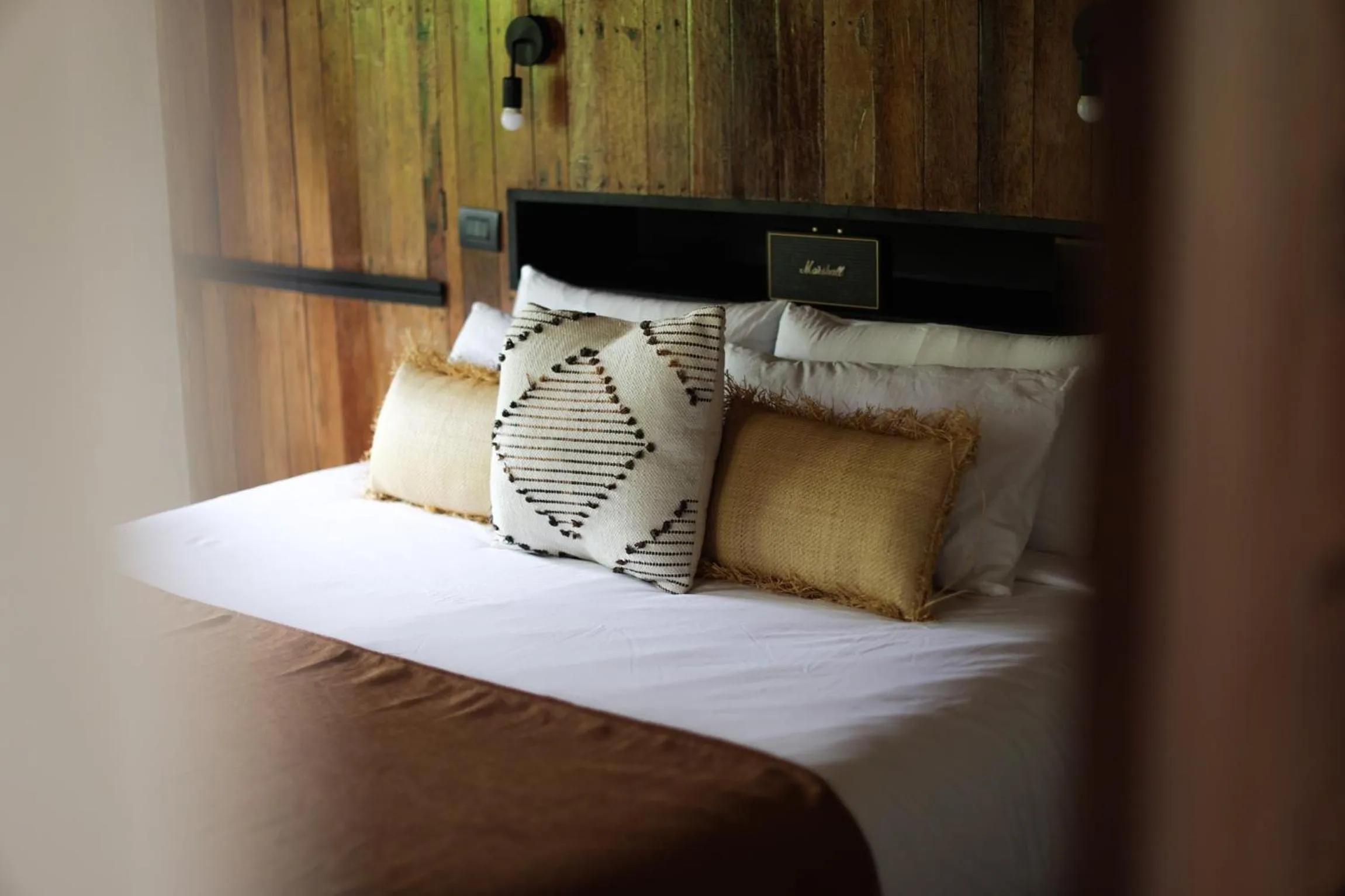 Bedroom, Bed in Surfing Temple Hotel Boutique