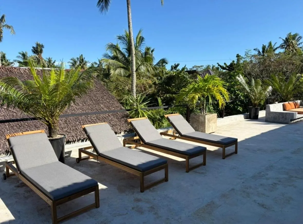 sunbed in Surfing Temple Boutique Hotel