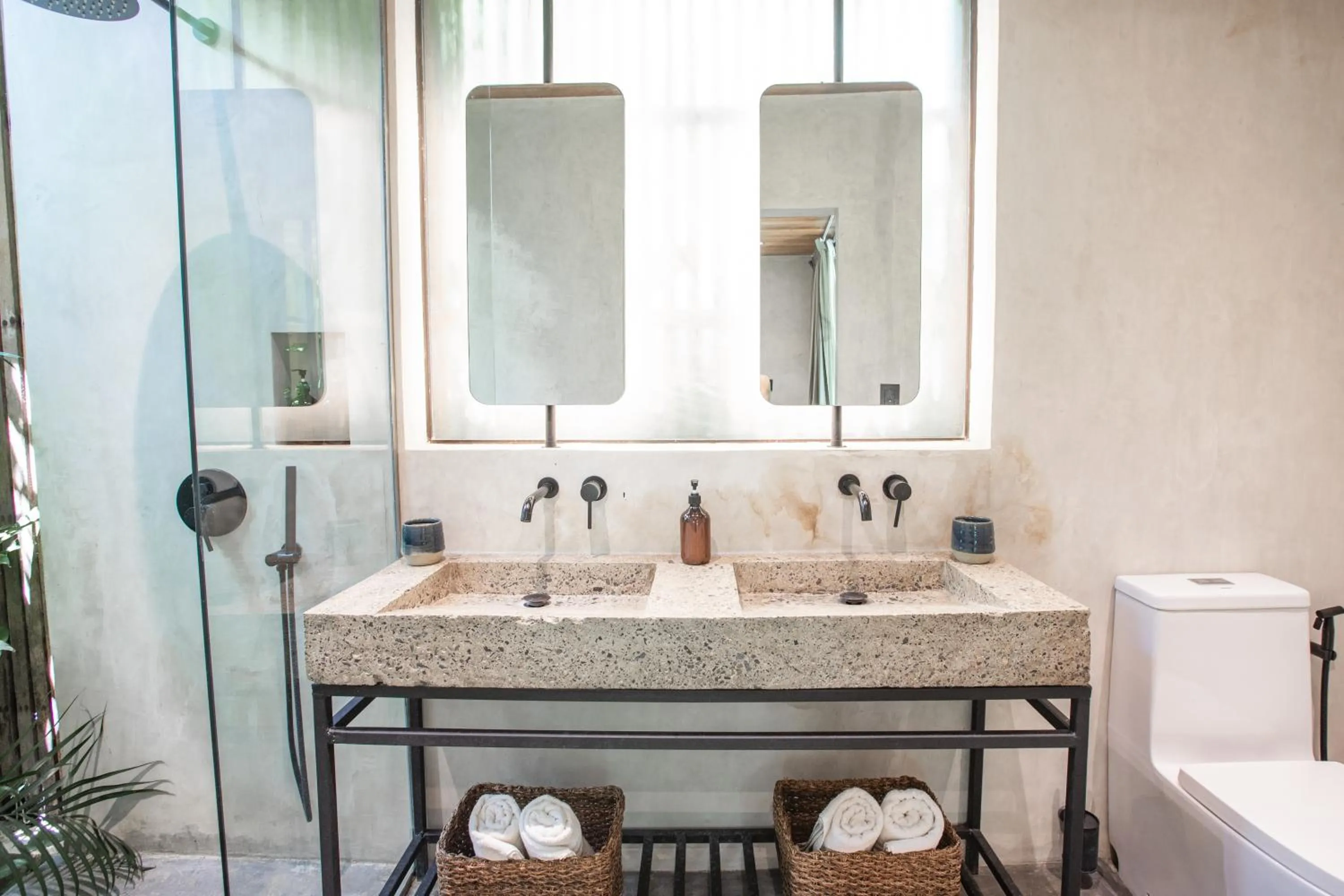 Bathroom in Surfing Temple Hotel Boutique