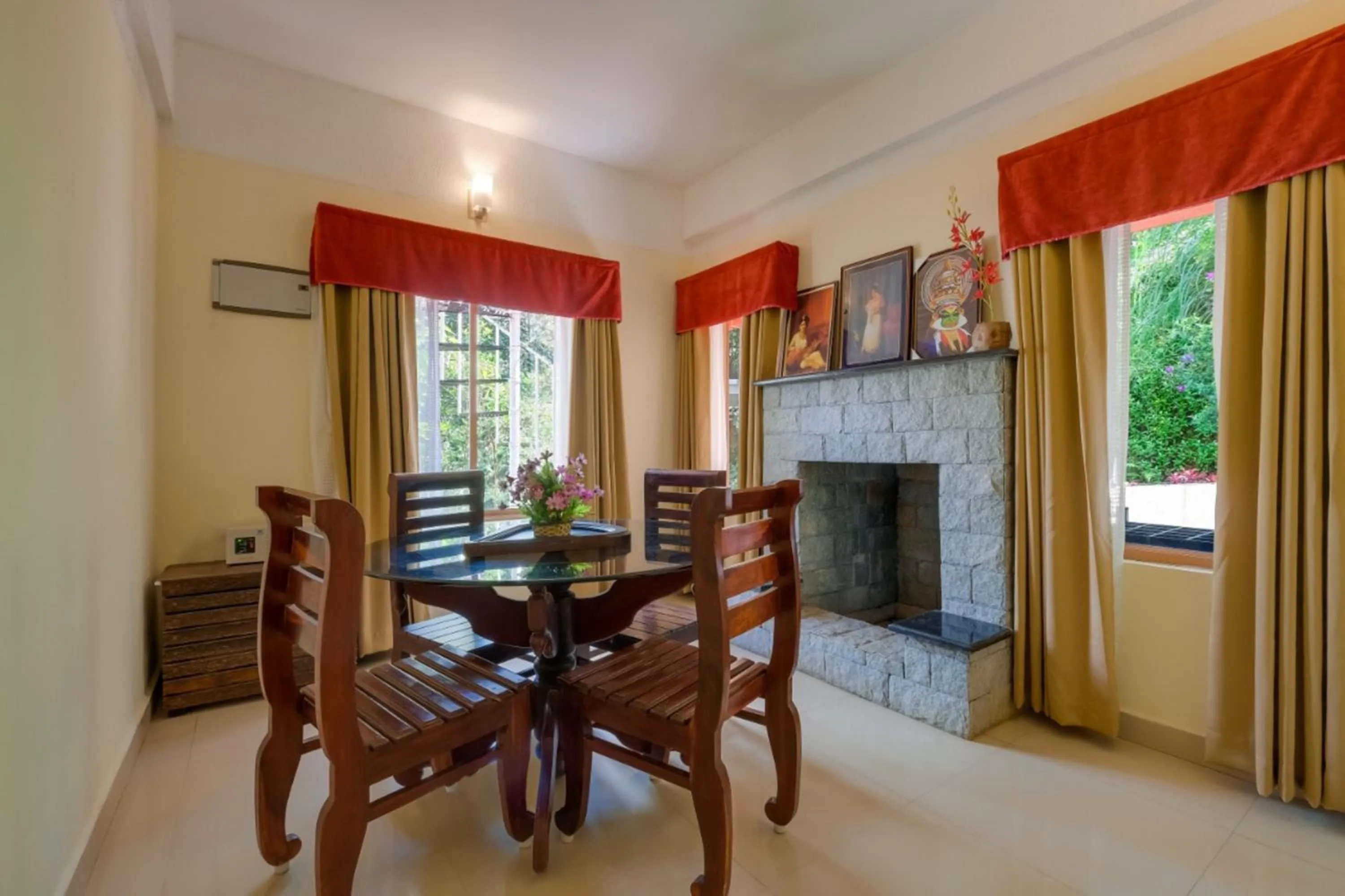 Living room in Southern Panorama Indriya Resorts & Spa