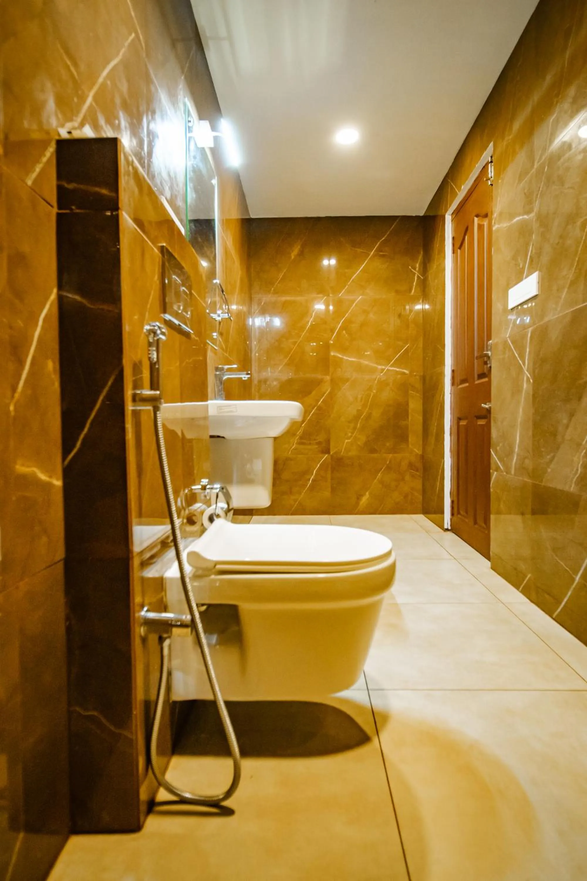 Bathroom in Southern Panorama Indriya Resorts & Spa