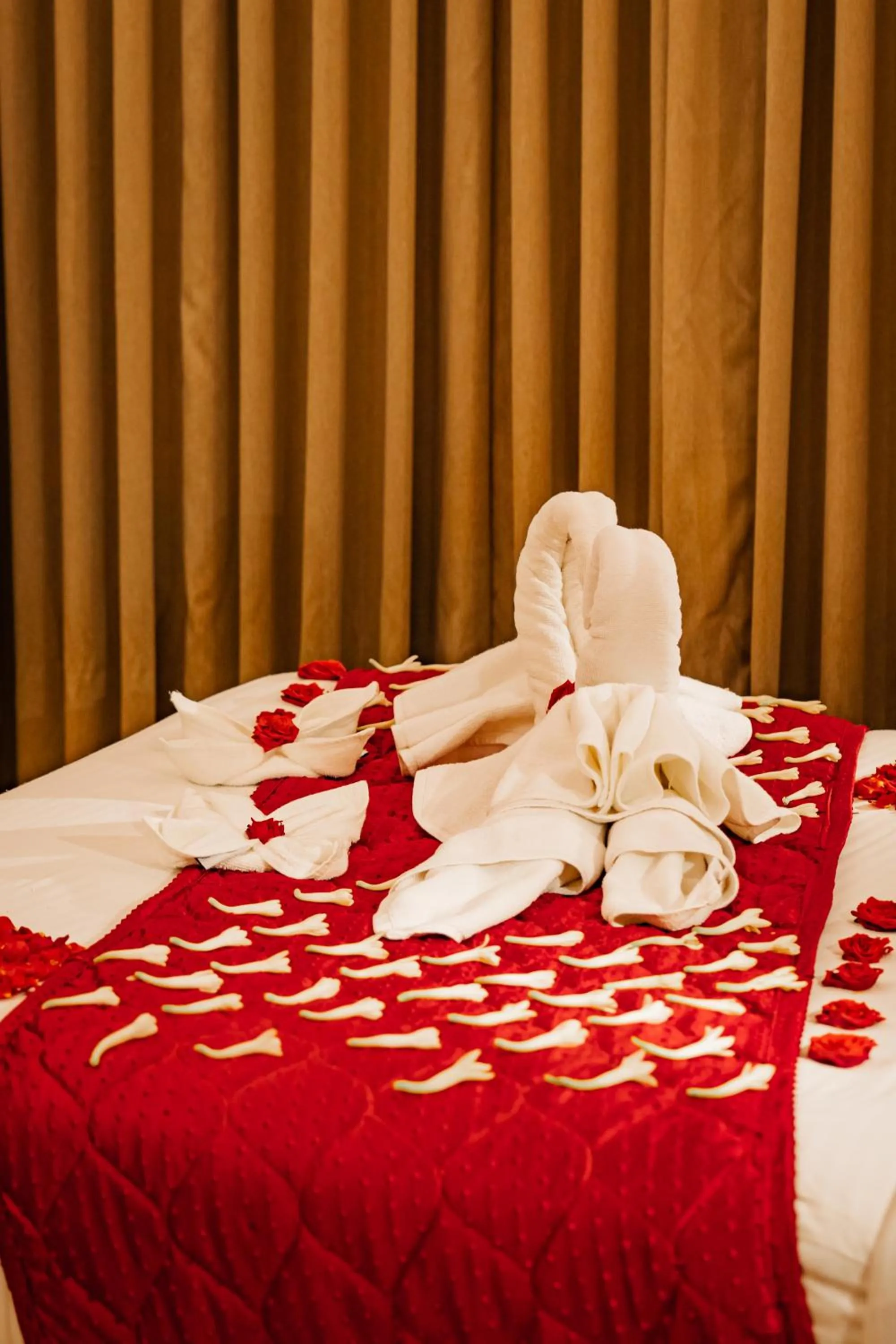 Bed in Southern Panorama Indriya Resorts & Spa