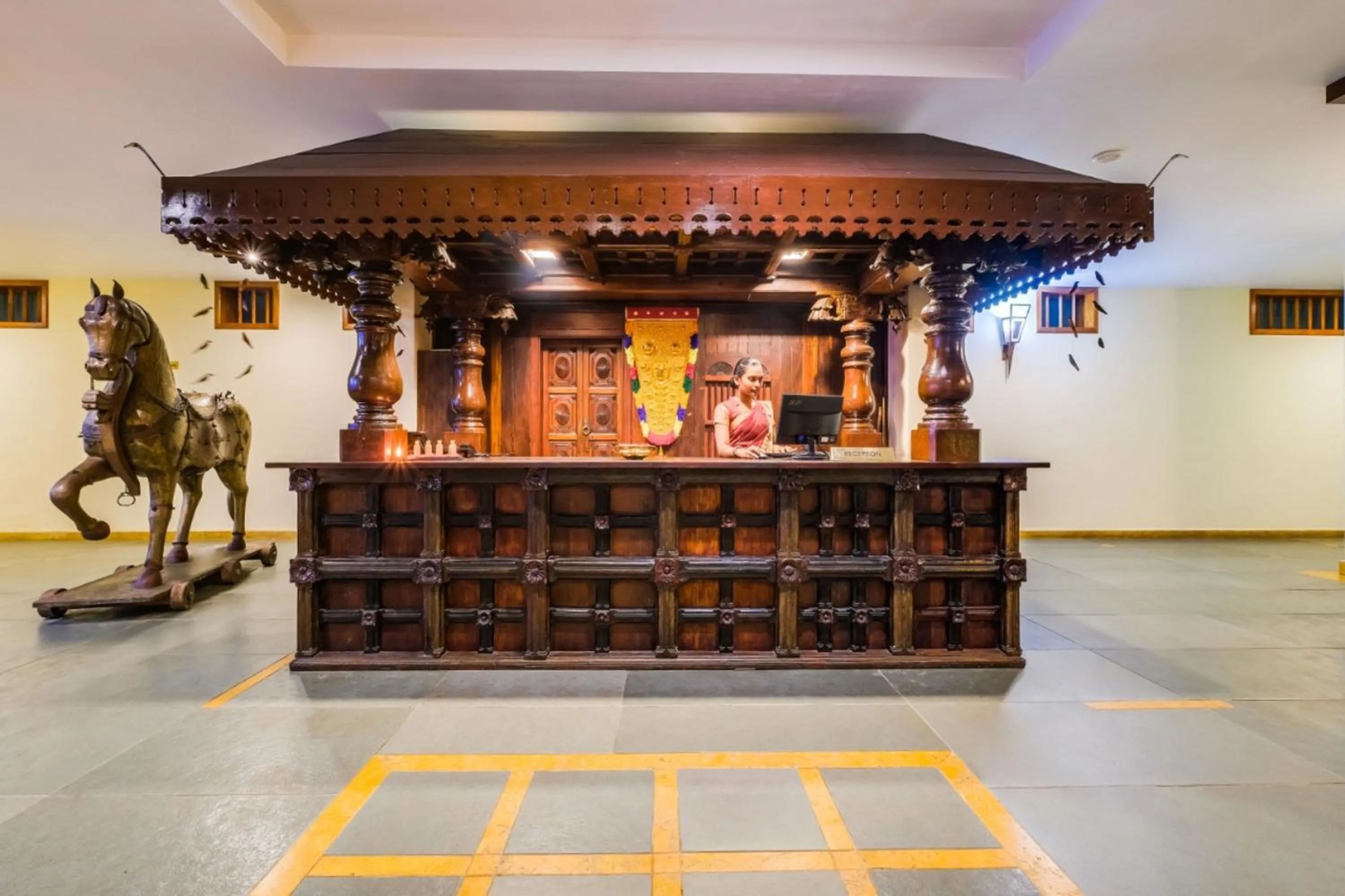 Lobby or reception in Southern Panorama Indriya Resorts & Spa