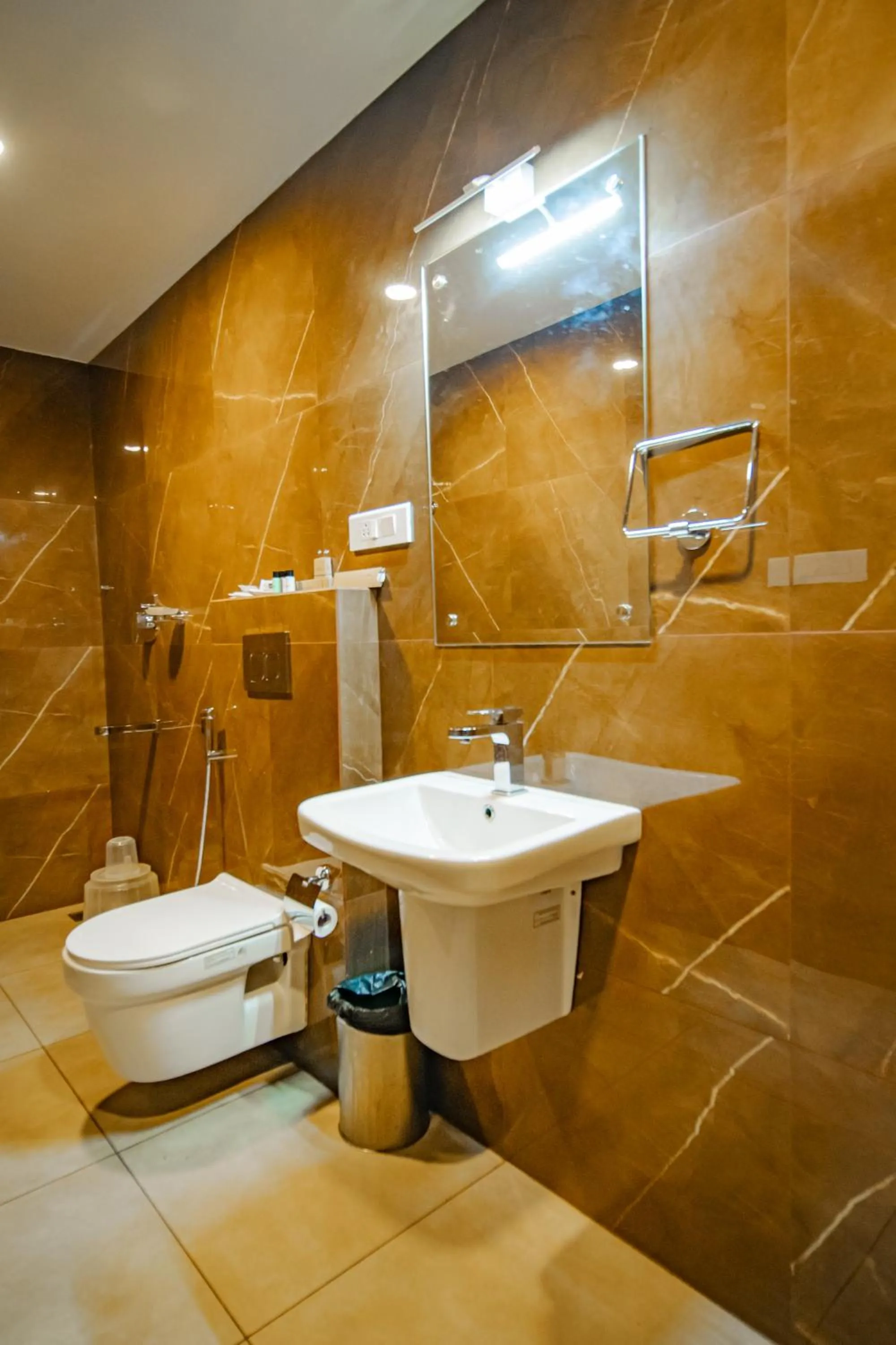 Bathroom in Southern Panorama Indriya Resorts & Spa