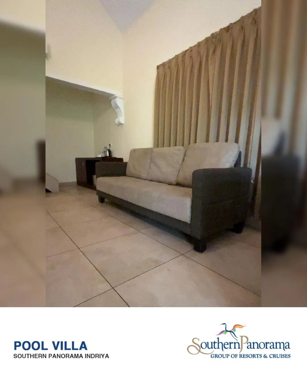 Living room in Southern Panorama Indriya Resorts & Spa