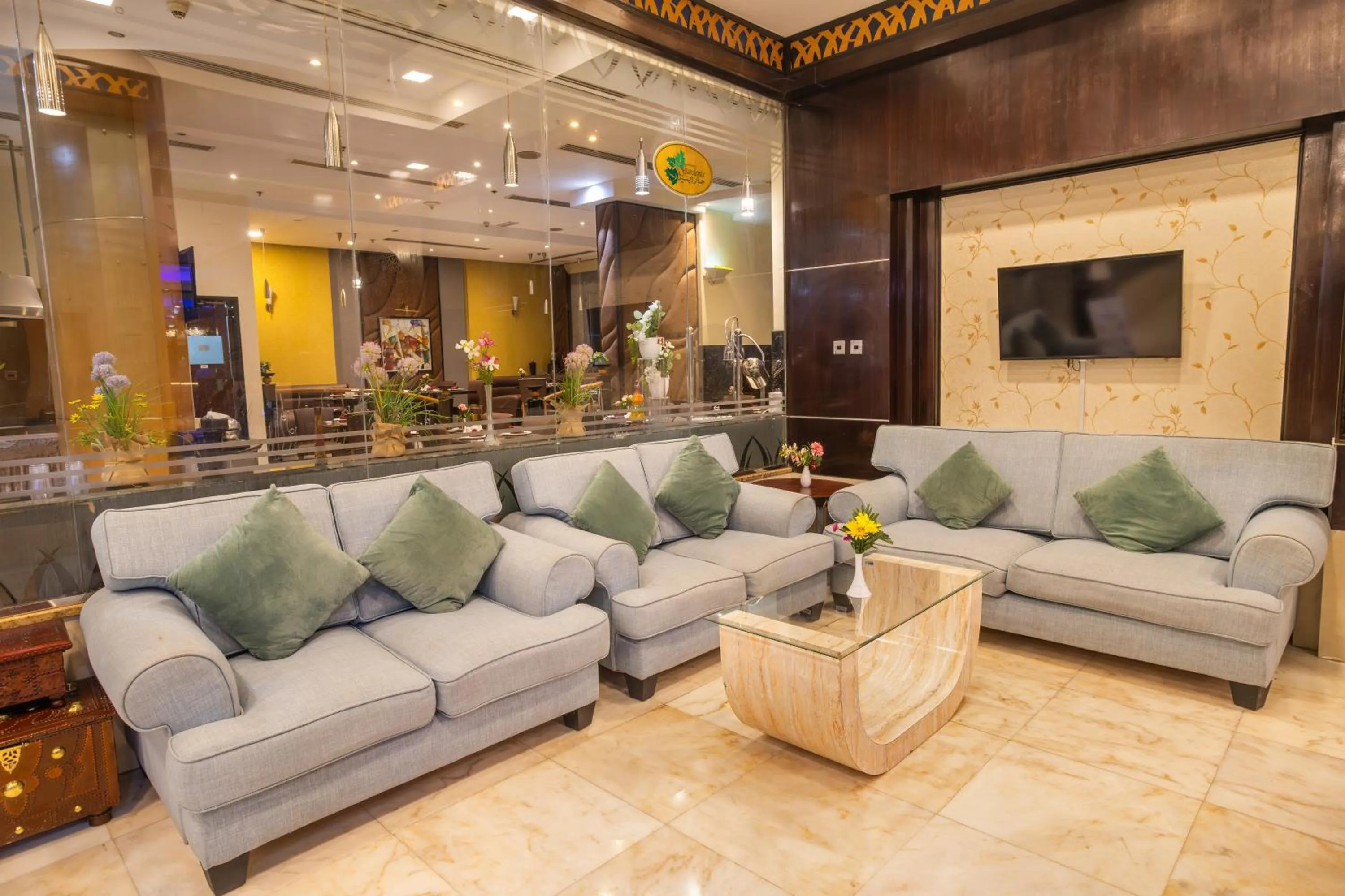 Lobby or reception in THE PARK HOTEL Formerly Al Jawhara Gardens