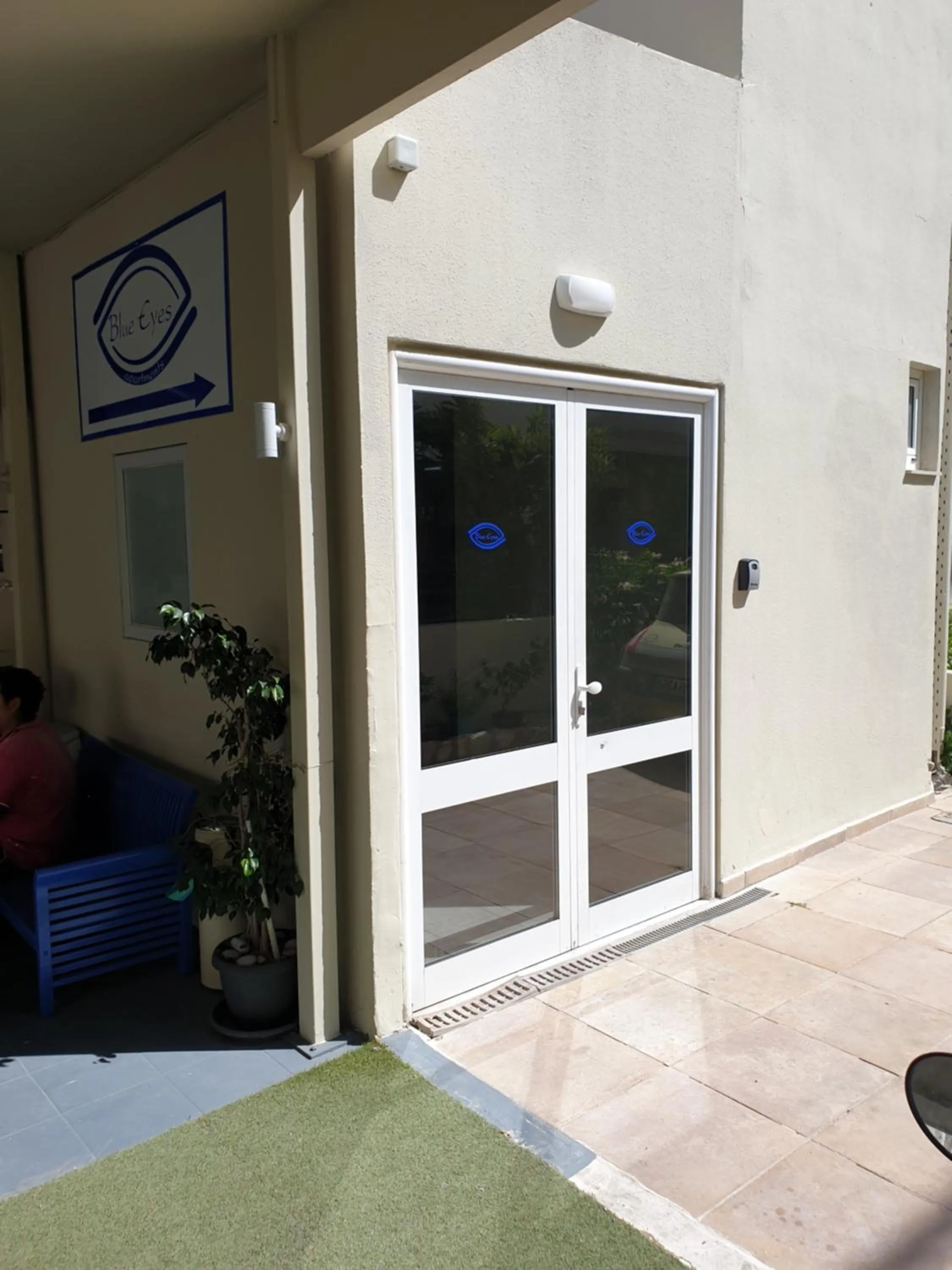 Facade/entrance in BLUE EYES APARTMENTS