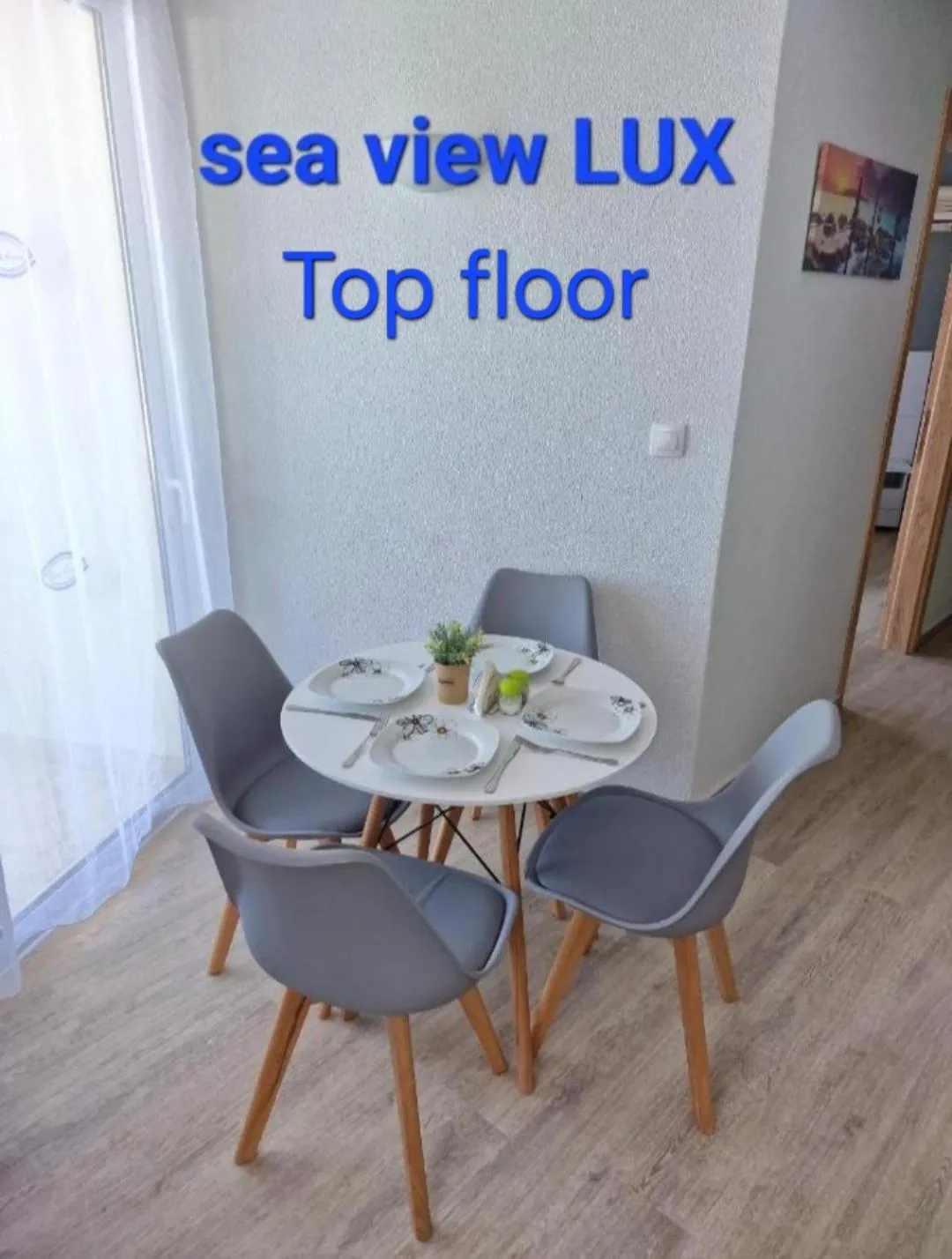 Dining area in BLUE EYES APARTMENTS