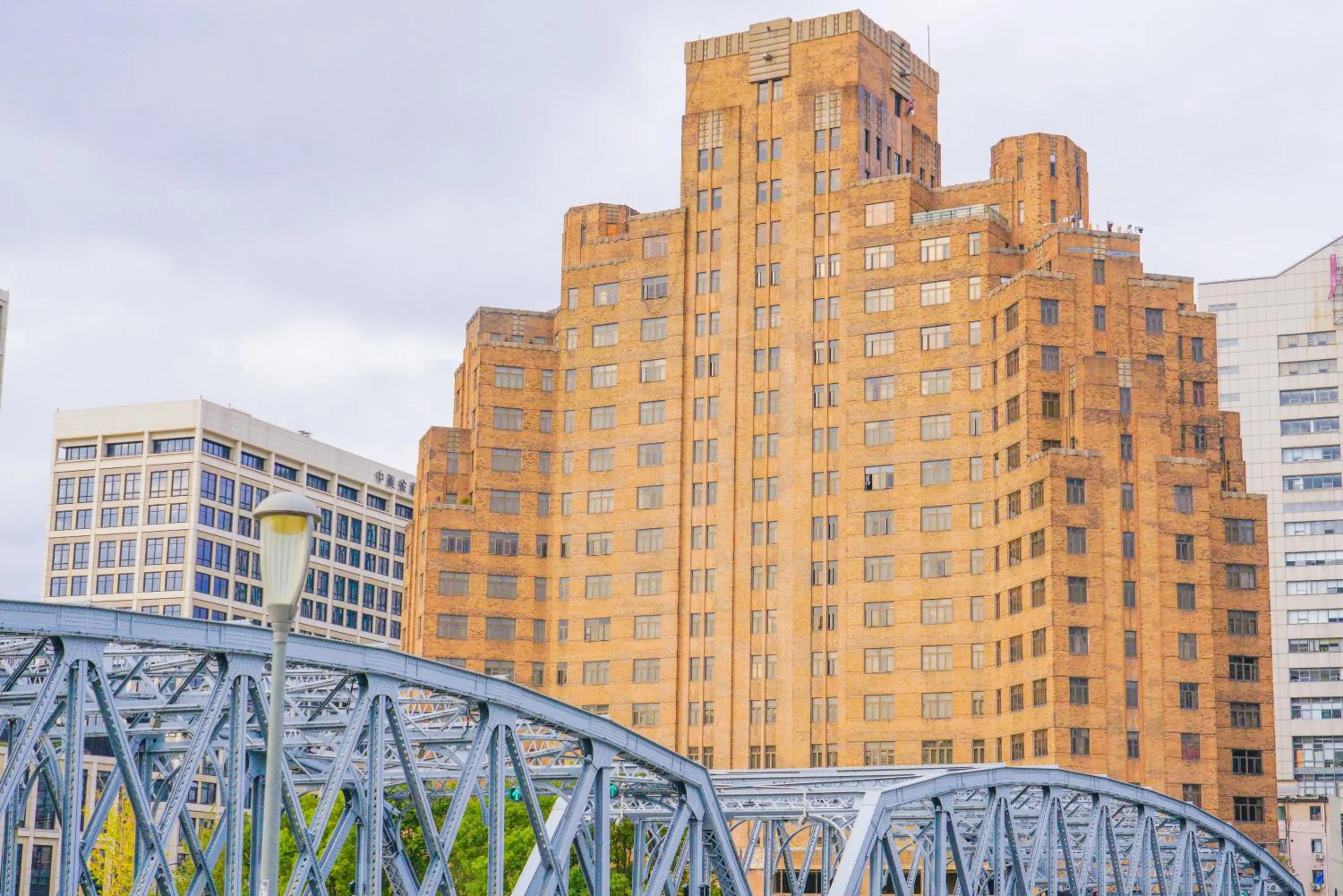 Property building in Broadway Mansions Hotel - On the Bund - Journey Through Time Old Shanghai Republic Dreams