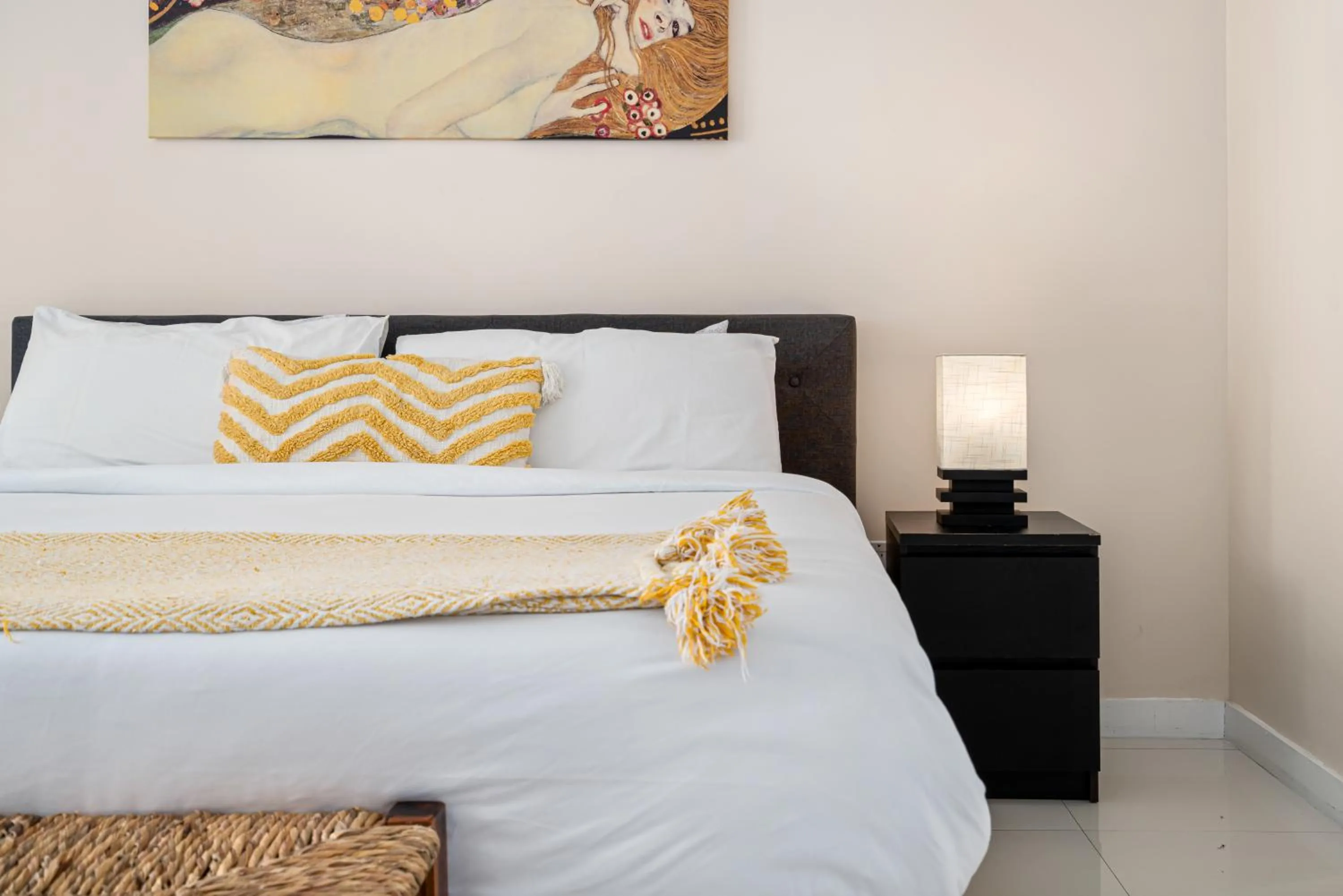 Bed in Icon Brickell Miami