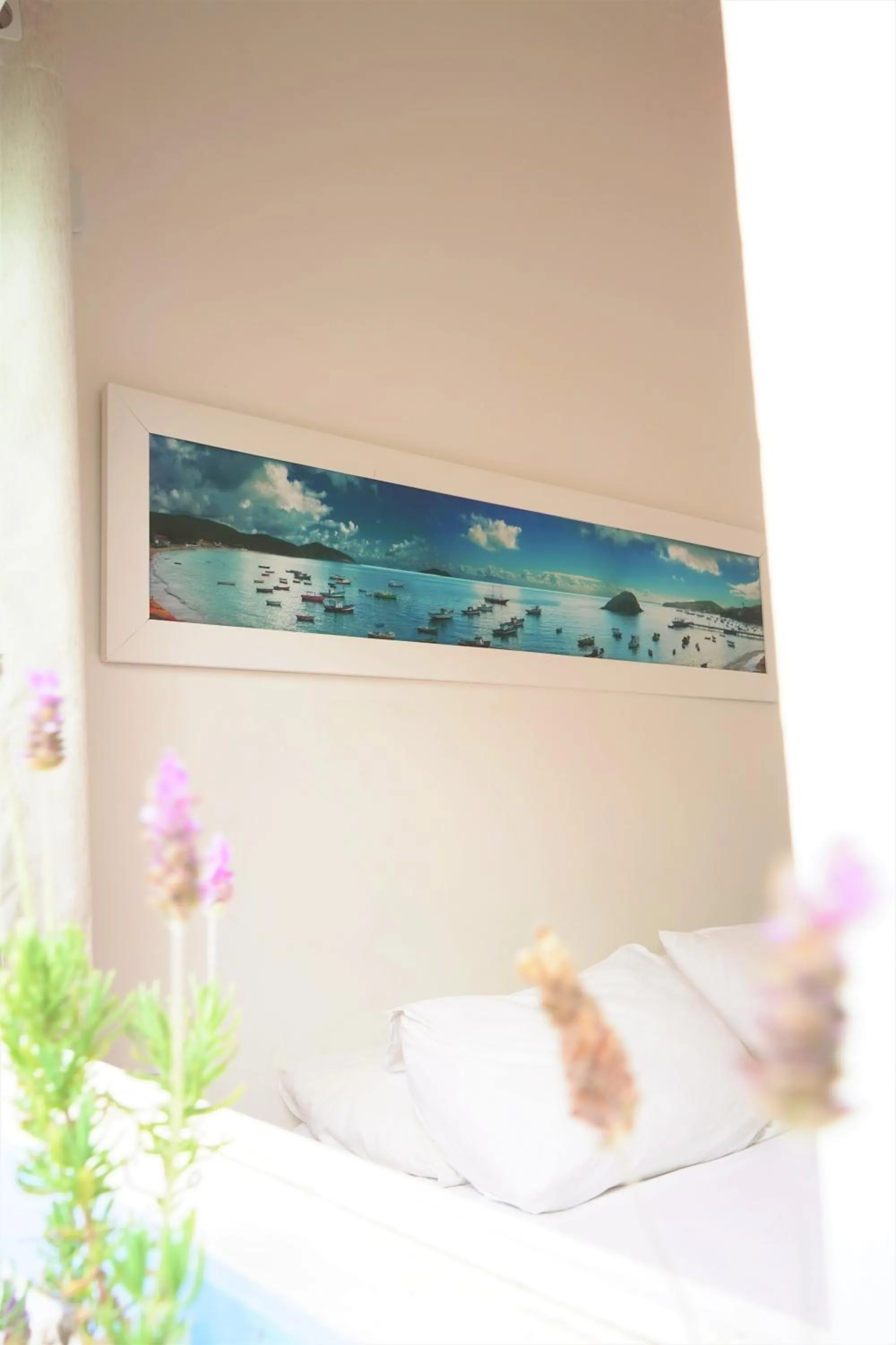 Bed in Pousada Manaaki