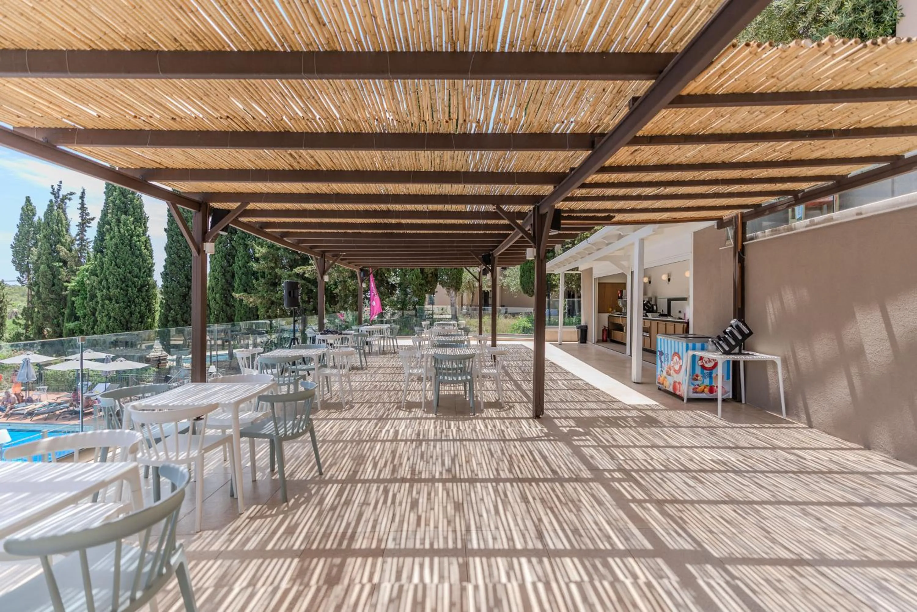 Patio in Iolida Corfu Resort & Spa by Smile Hotels