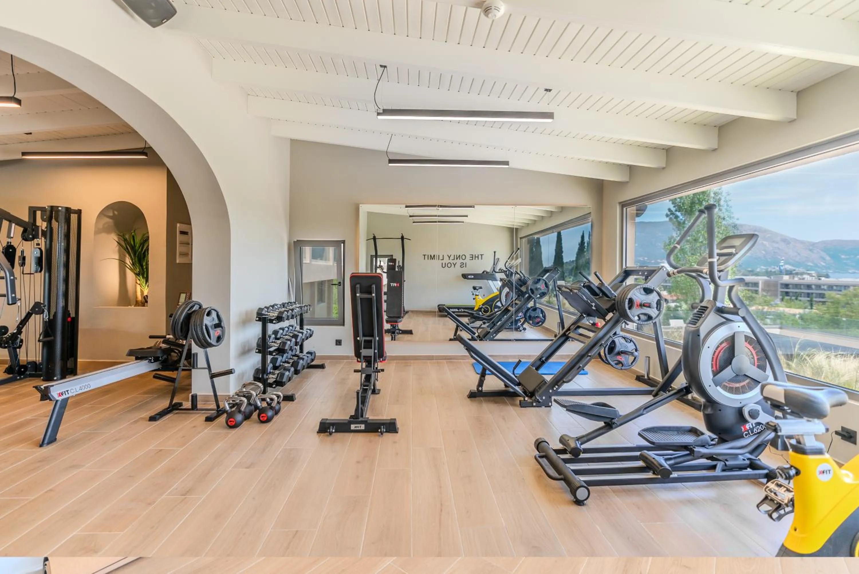 Fitness centre/facilities in Iolida Corfu Resort & Spa by Smile Hotels