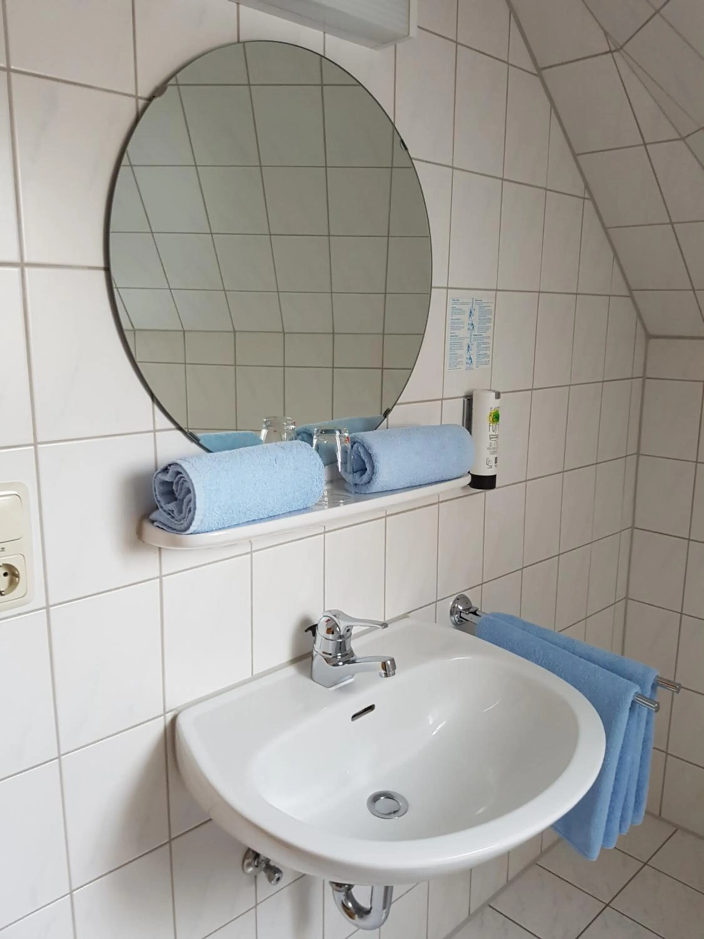 Bathroom in Hotel Zum Anger