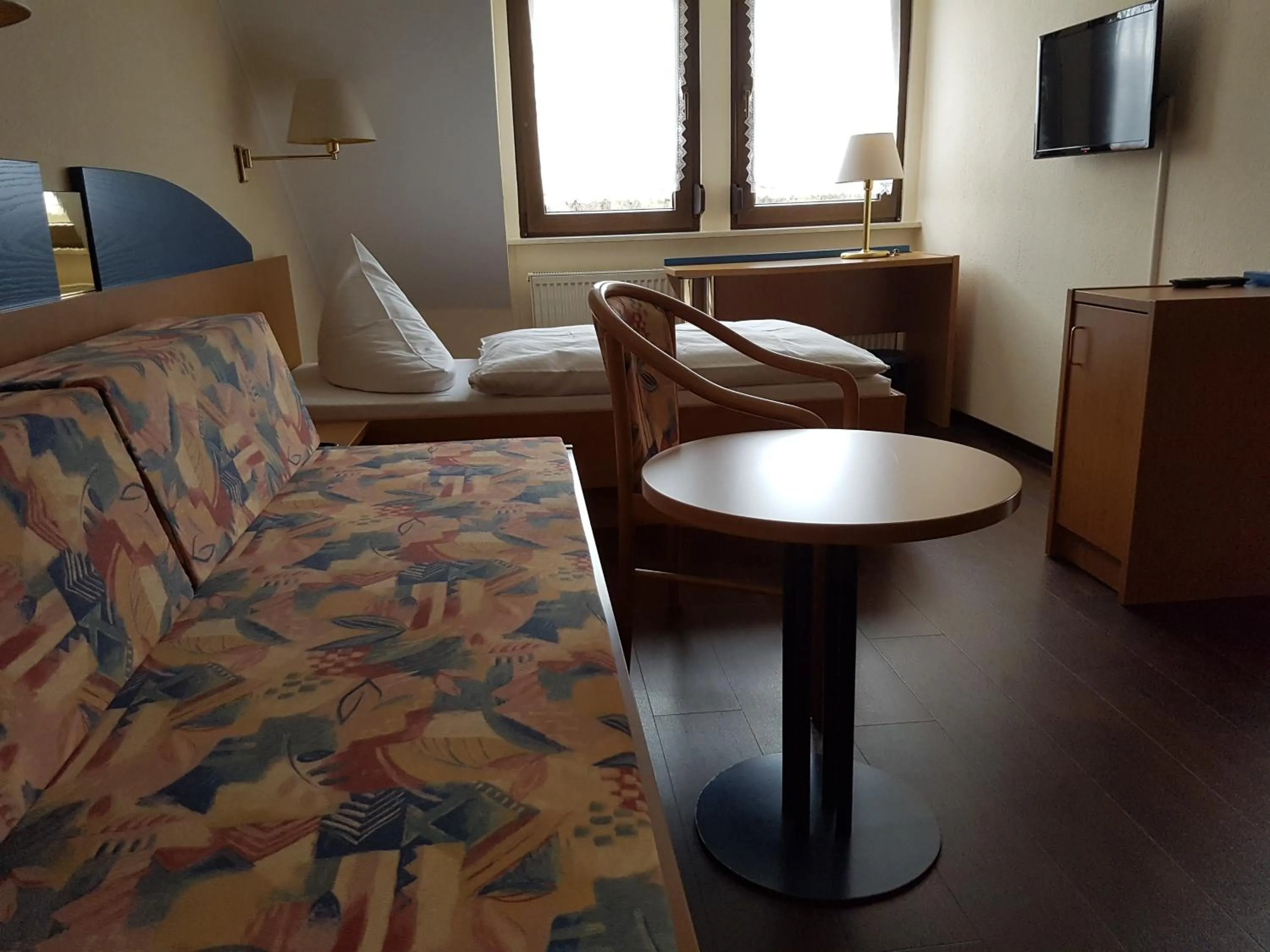 Photo of the whole room, Bed in Hotel Zum Anger