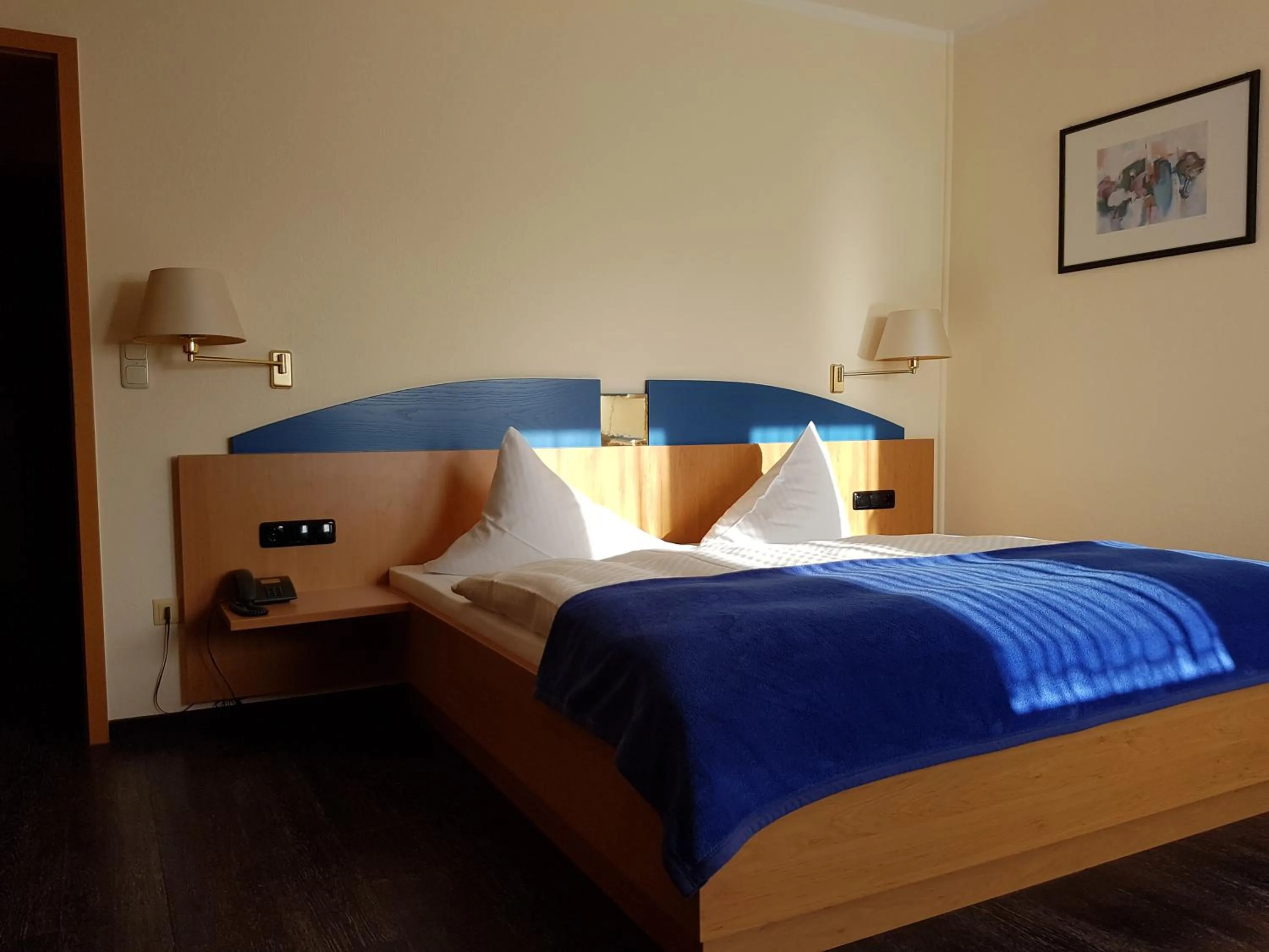 Photo of the whole room, Bed in Hotel Zum Anger