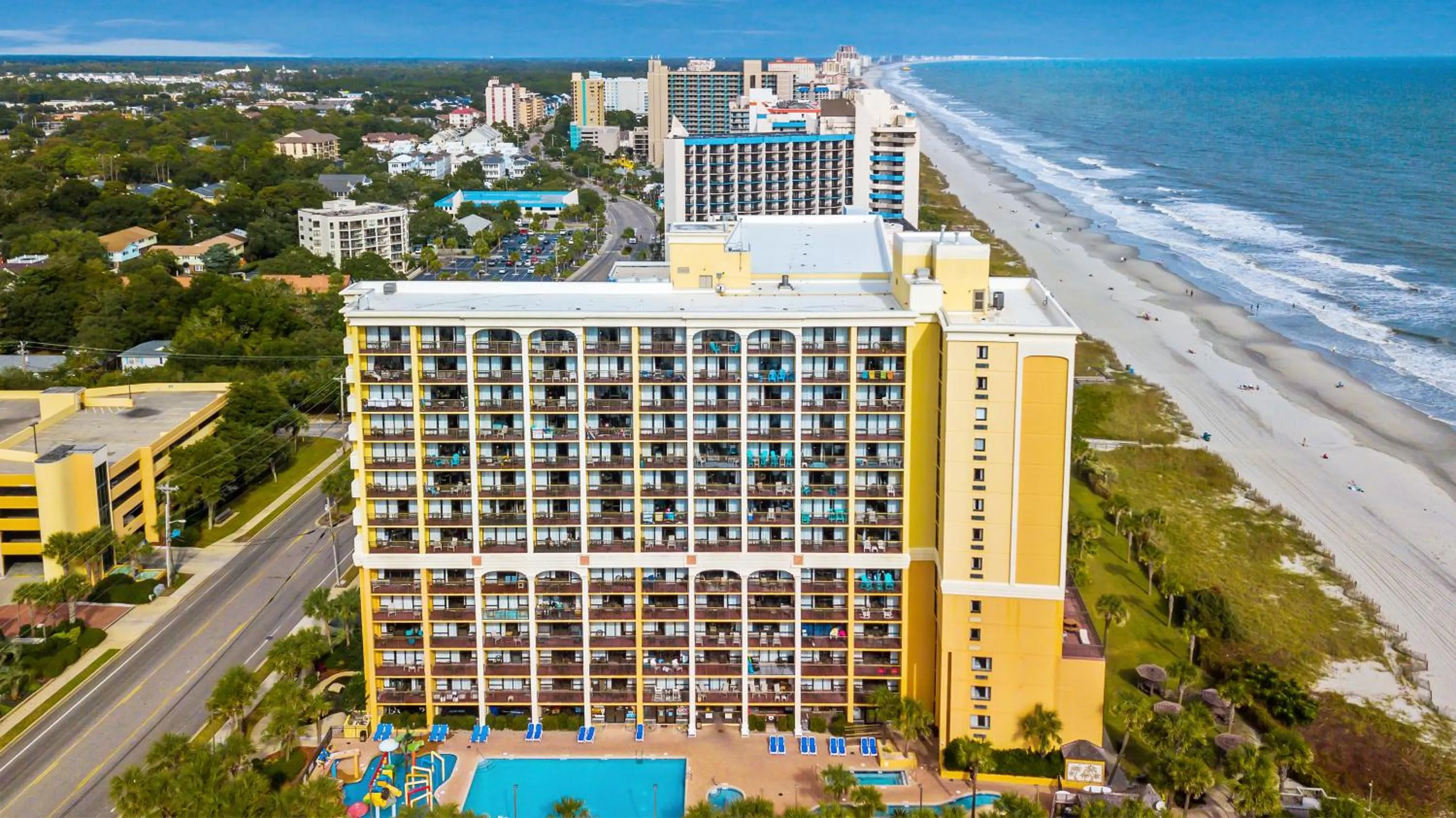 Bird's eye view in Direct oceanfront, separate bedroom condo, 9th floor, unbelievable views!