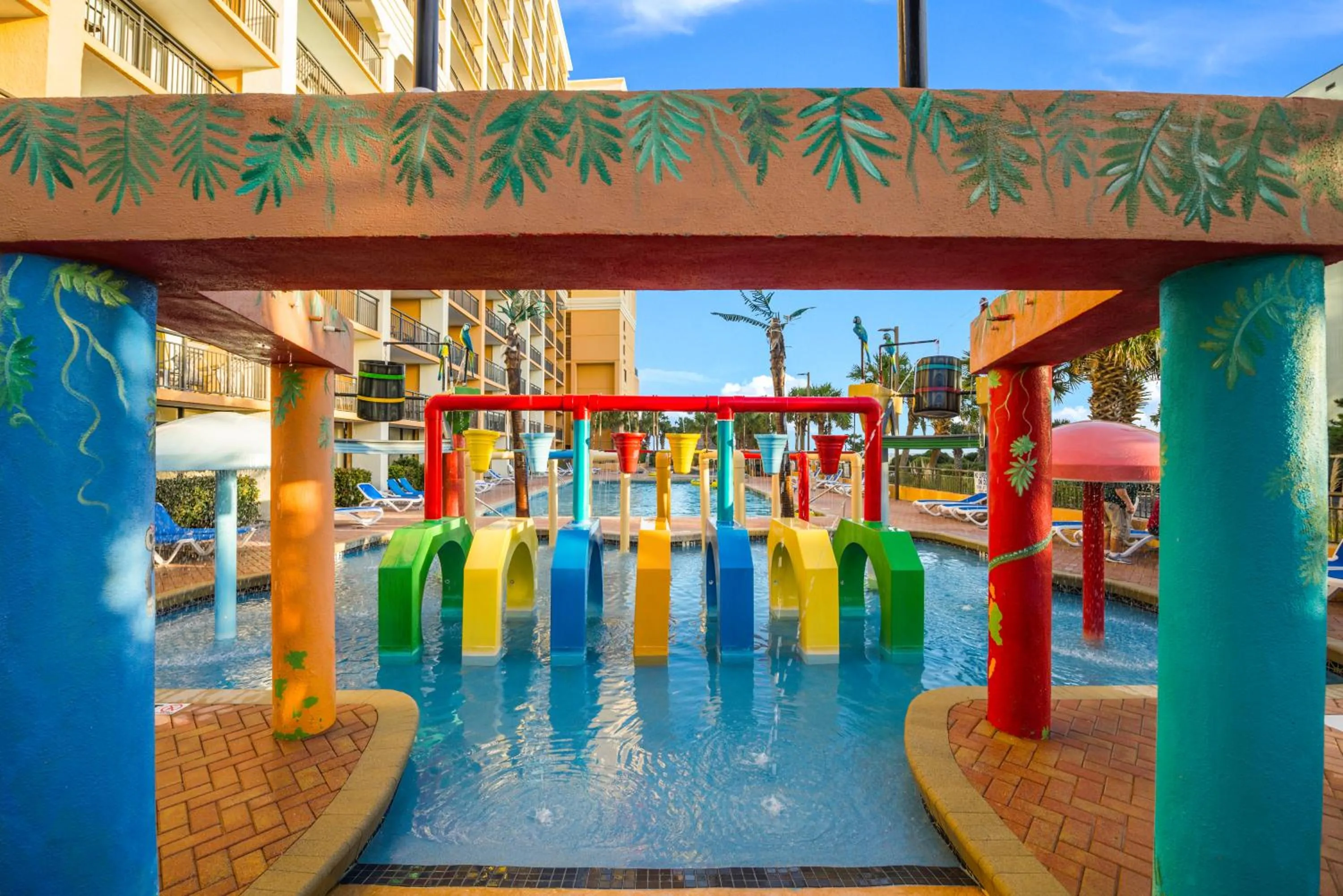 Children play ground in Direct oceanfront, separate bedroom condo, 9th floor, unbelievable views!