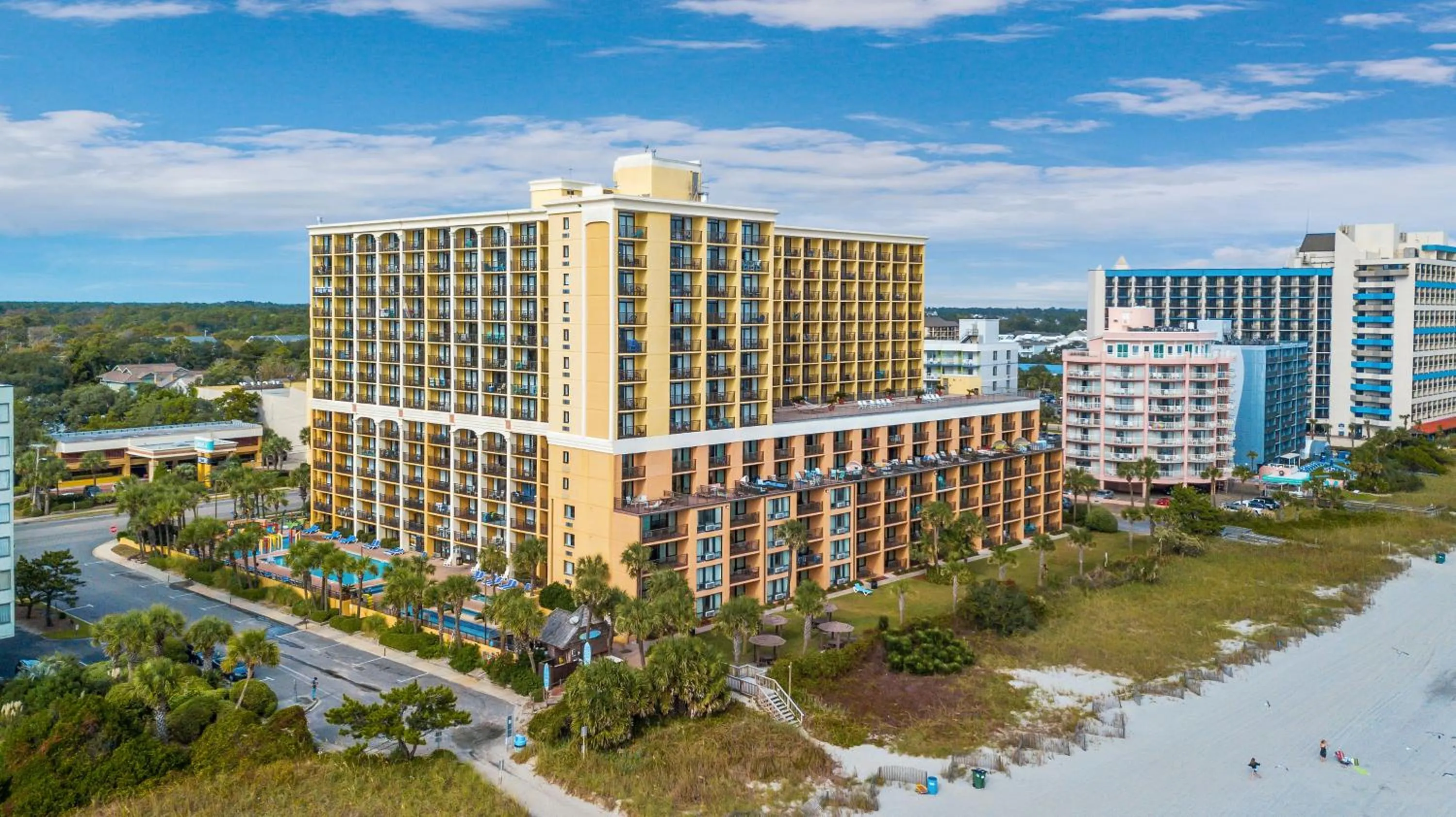 Bird's eye view in Direct oceanfront, separate bedroom condo, 9th floor, unbelievable views!