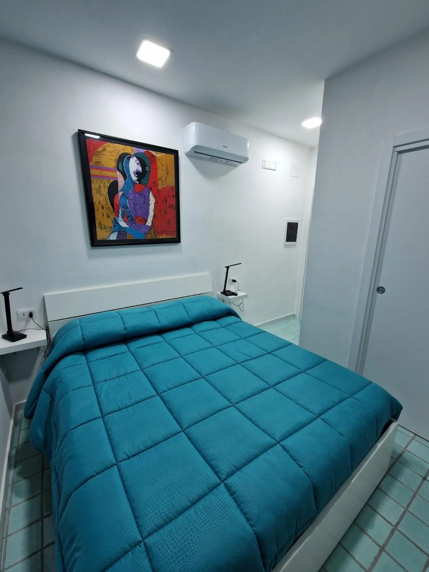 Bed in B&B HERCULANEUM RUINS