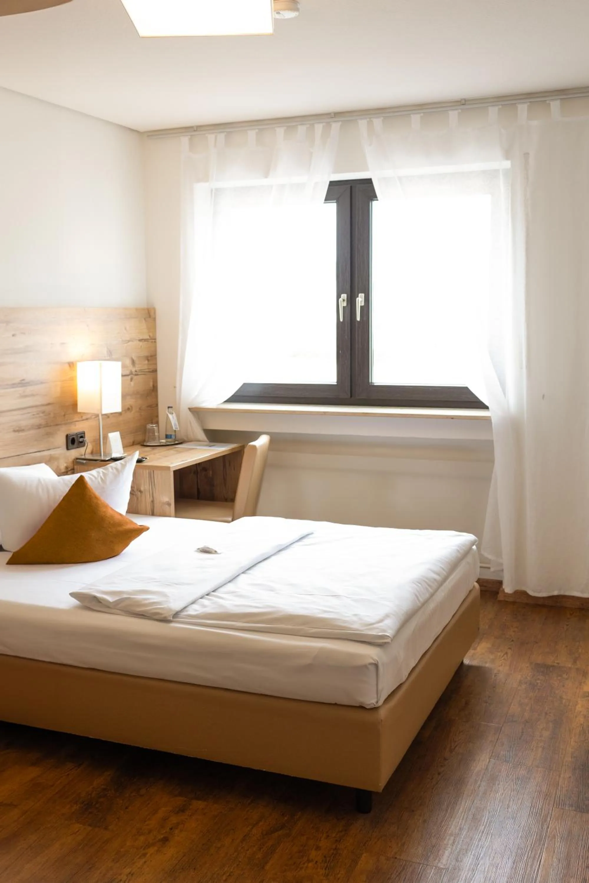 Bed in Hotel Kübler