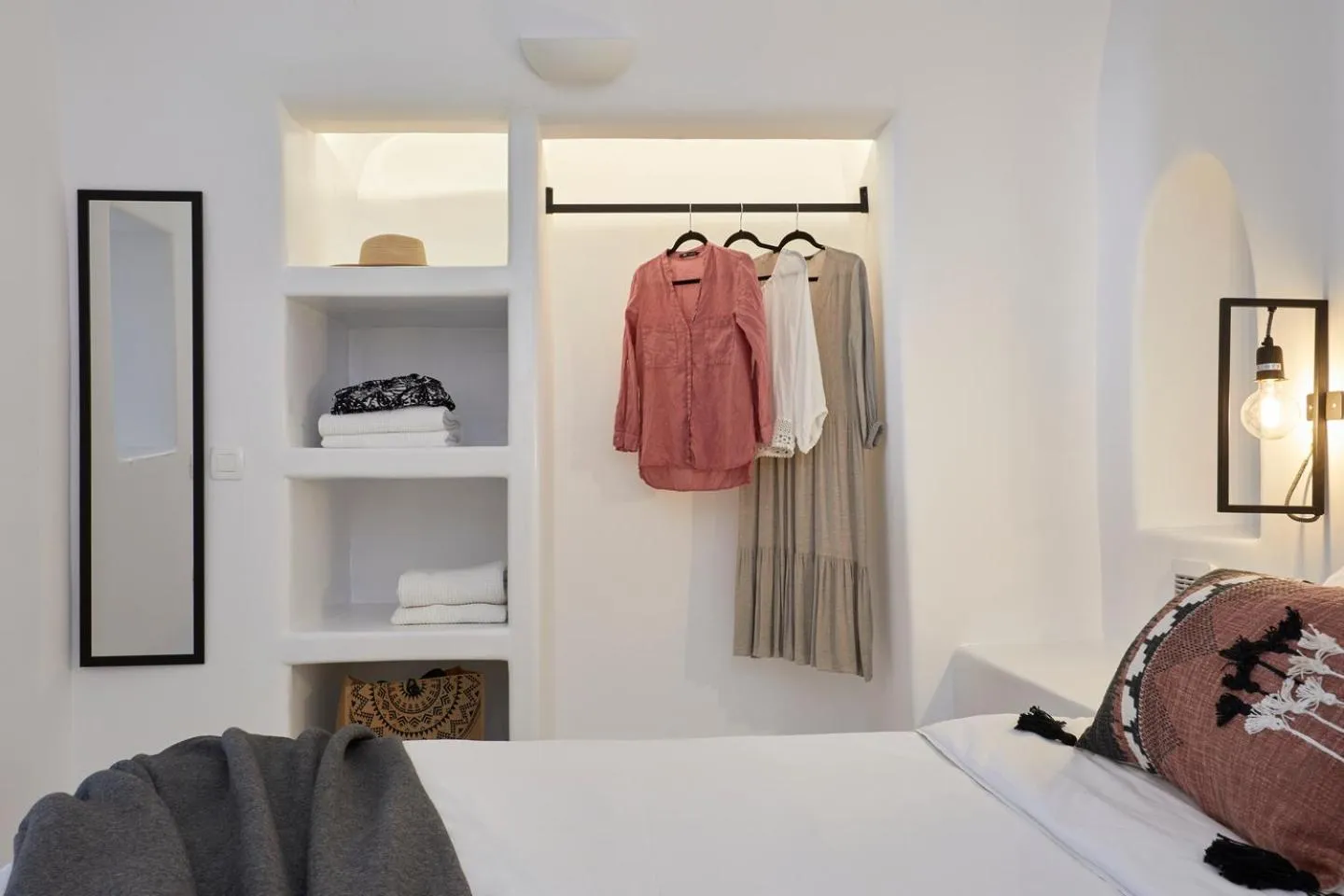 Bed in Blue Art Caves