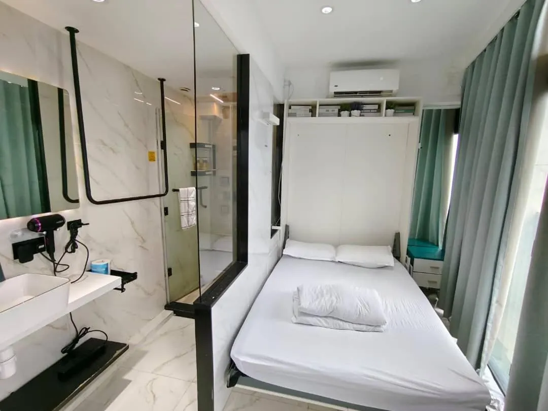 Bed in Harbour Hella Inn