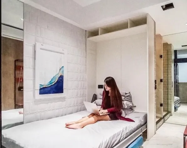 Bed in Harbour Hella Inn