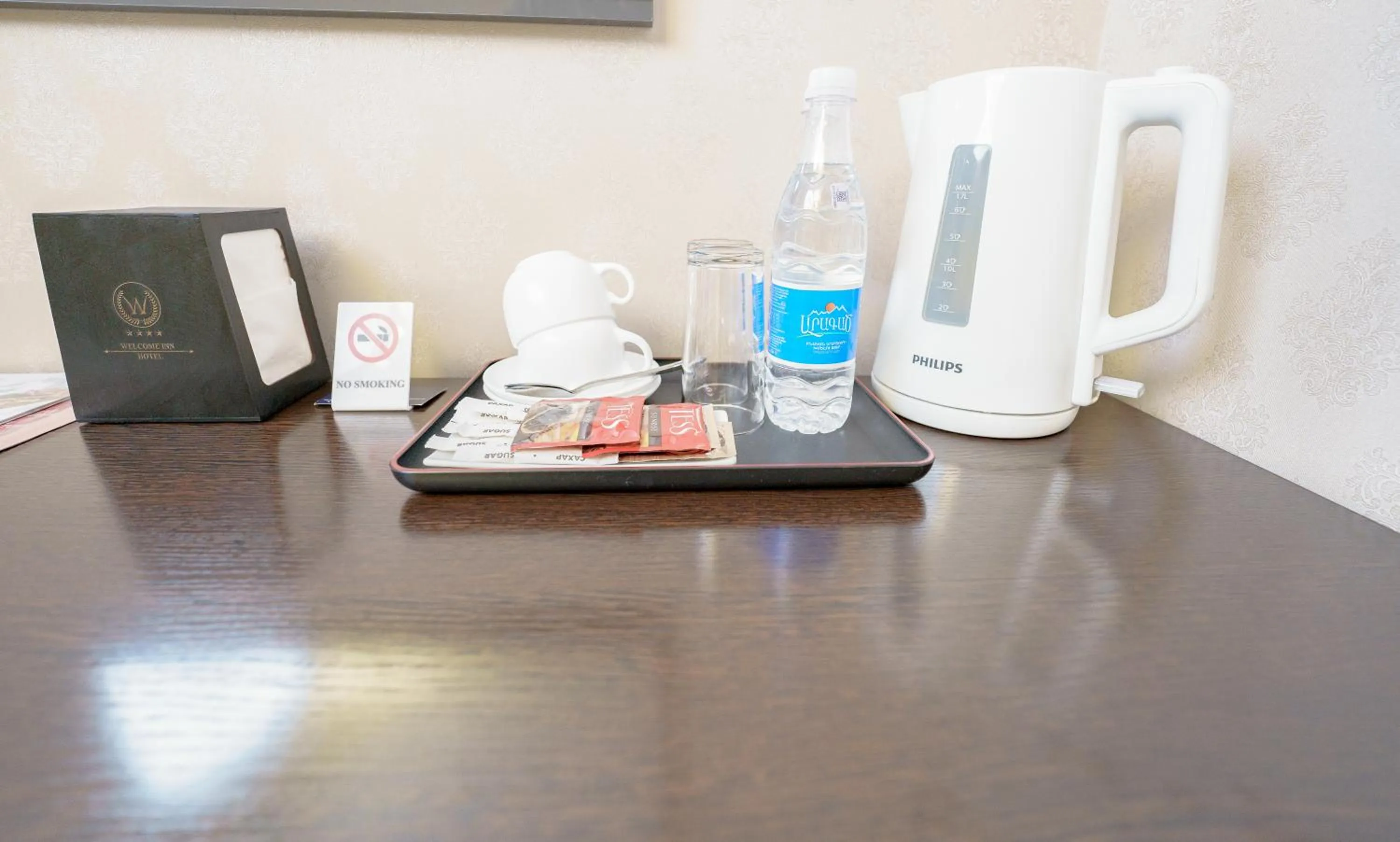Coffee/tea facilities in Welcome Inn Hotel