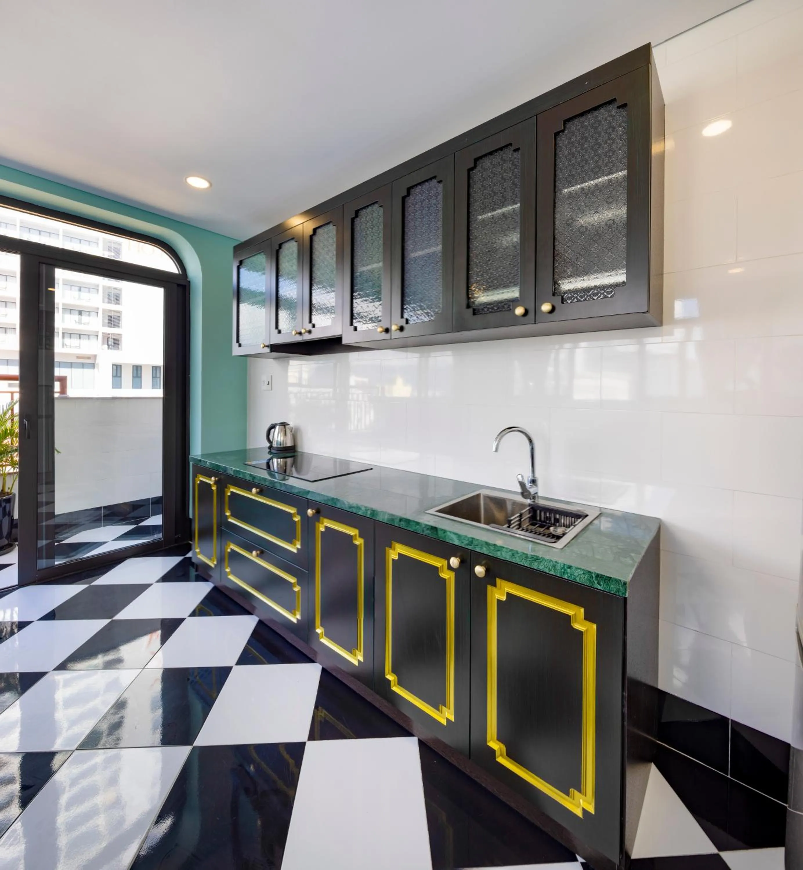 Kitchen or kitchenette in Heritage Boutique Sierra Legend