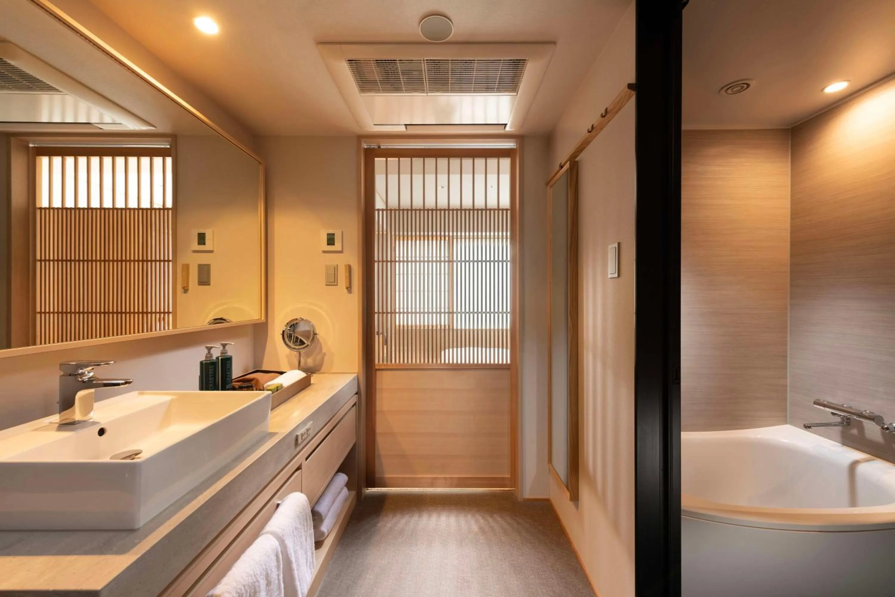 Bathroom in DoubleTree by Hilton Kyoto Higashiyama